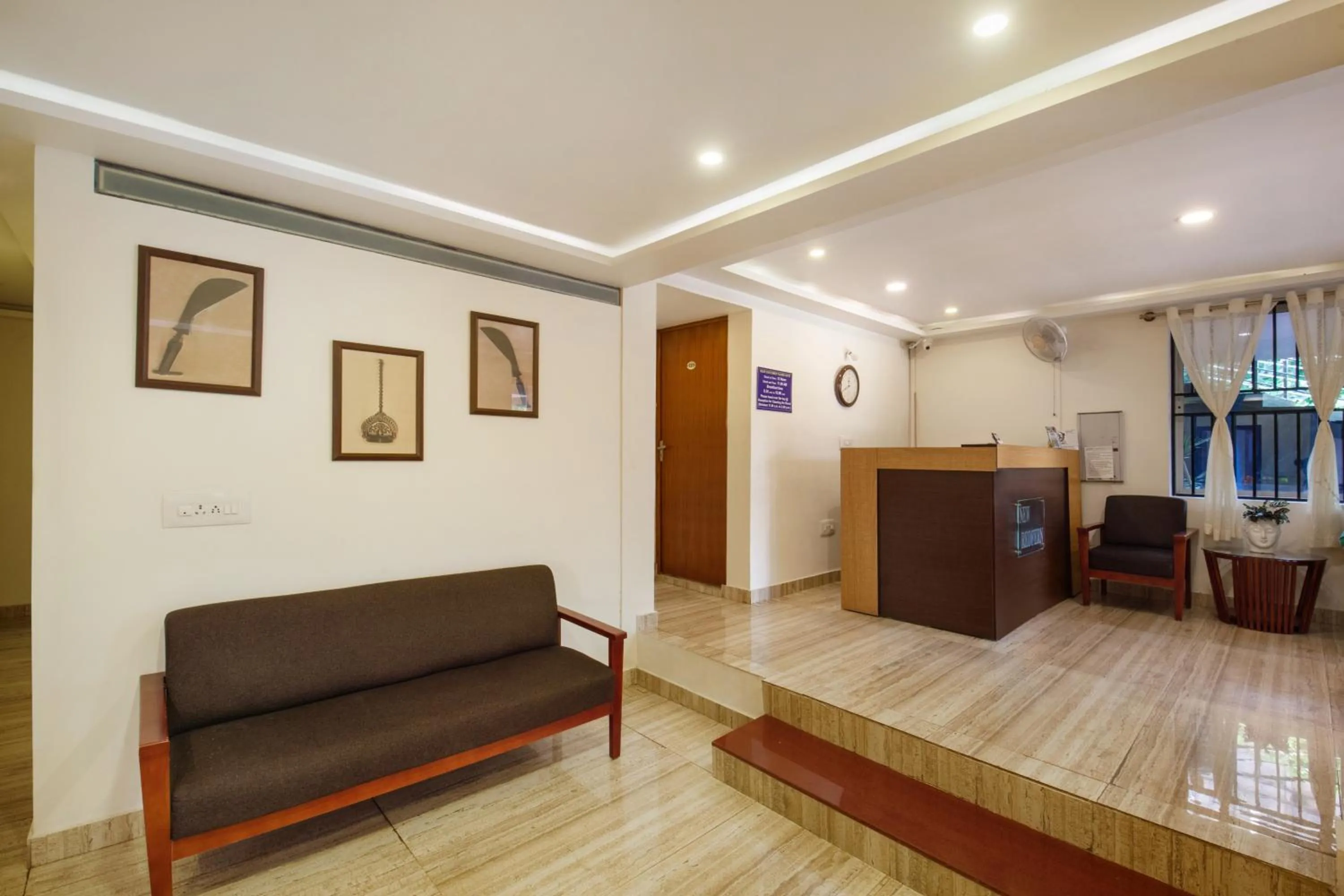 Seating area in Treebo New Redfern, Madikeri