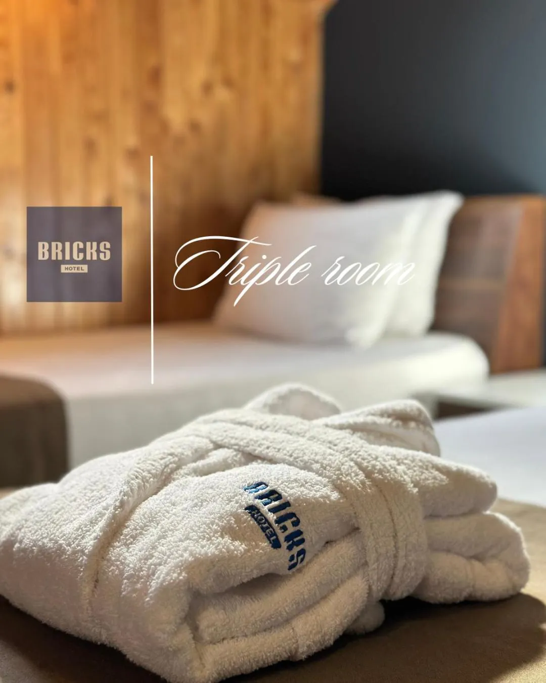 Bed in Bricks Hotel Tbilisi