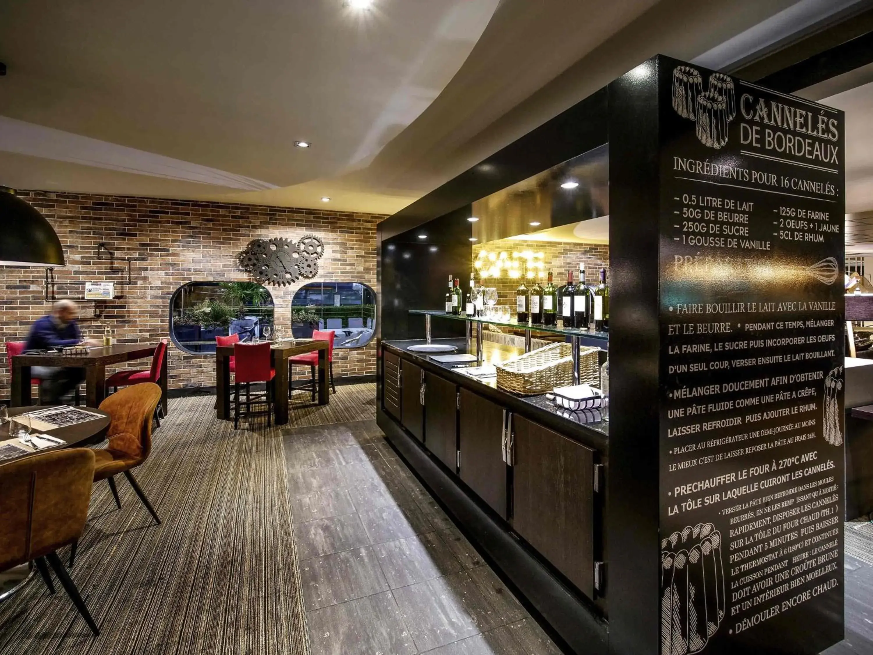 Restaurant/places to eat in Pullman Bordeaux Lac Restaurant/places to eat in Pullman Bordeaux Lac