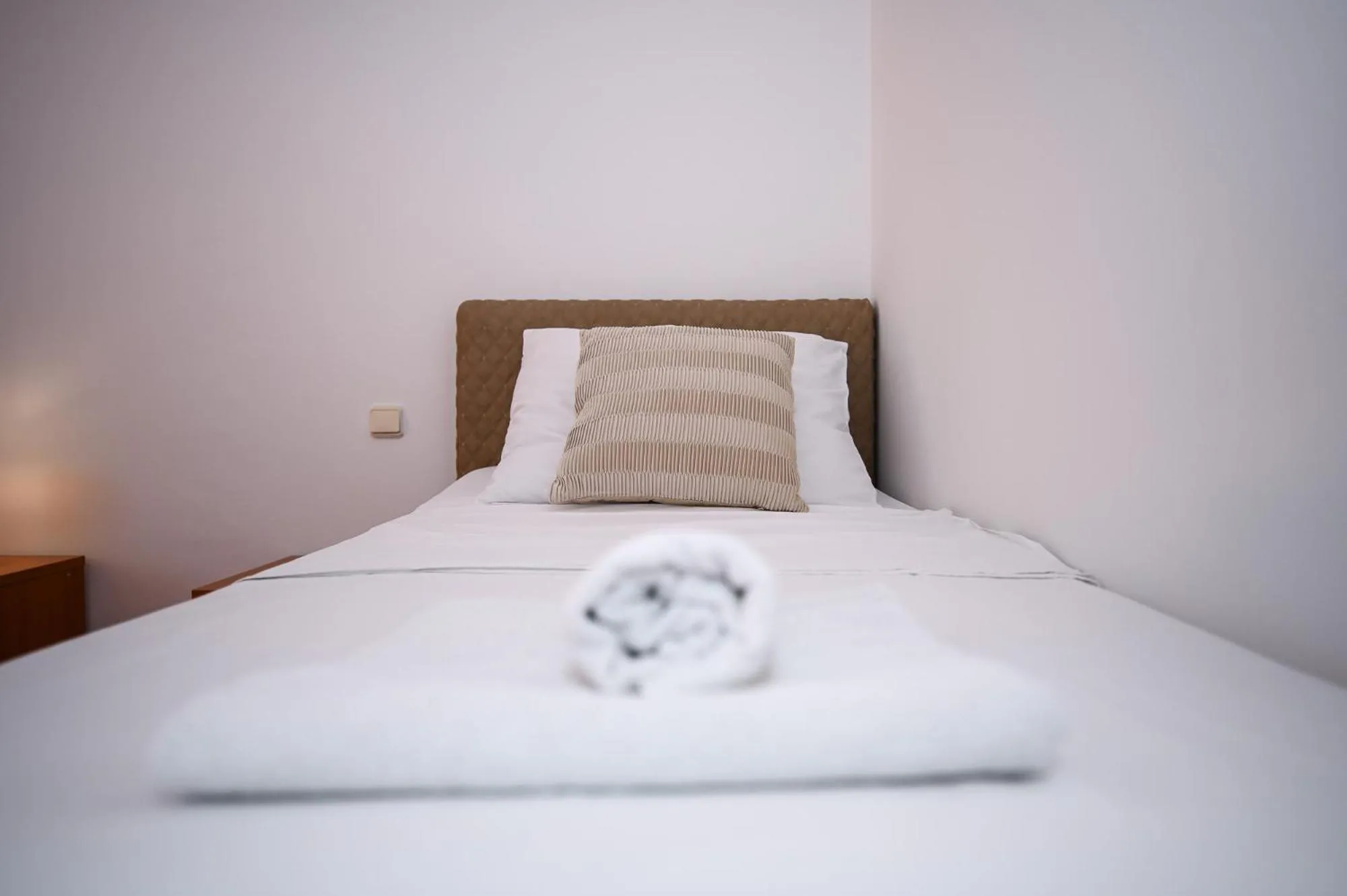 Bed in Beach House Poseydon