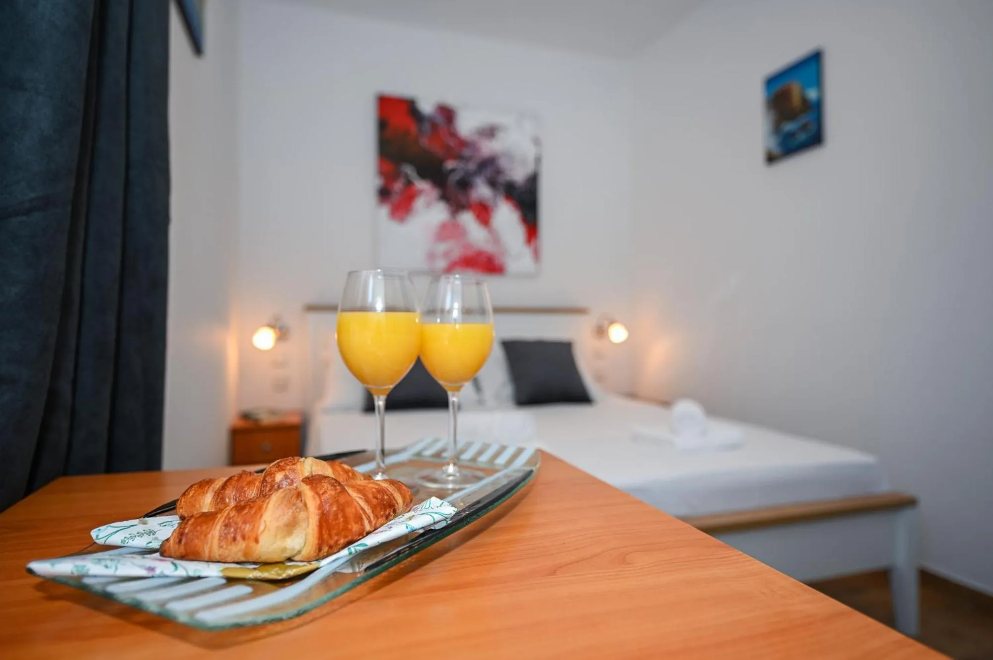 Bed in Beach House Poseydon