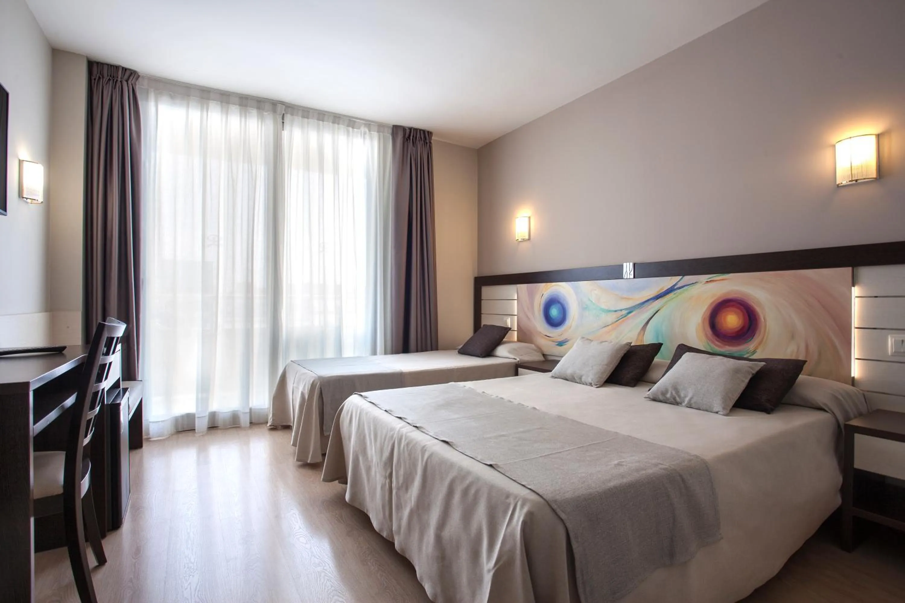 Bed in Hotel Indalo Park