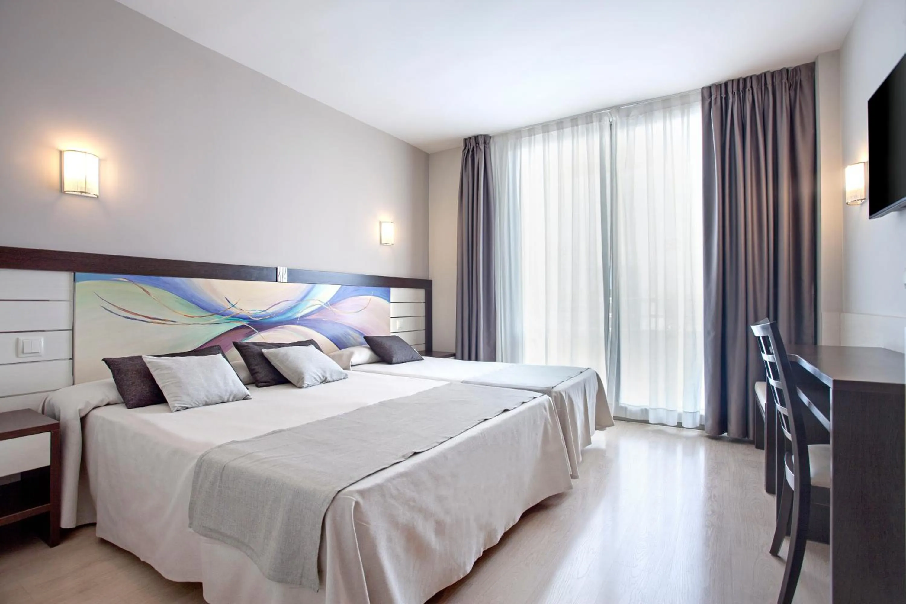 Bed in Hotel Indalo Park