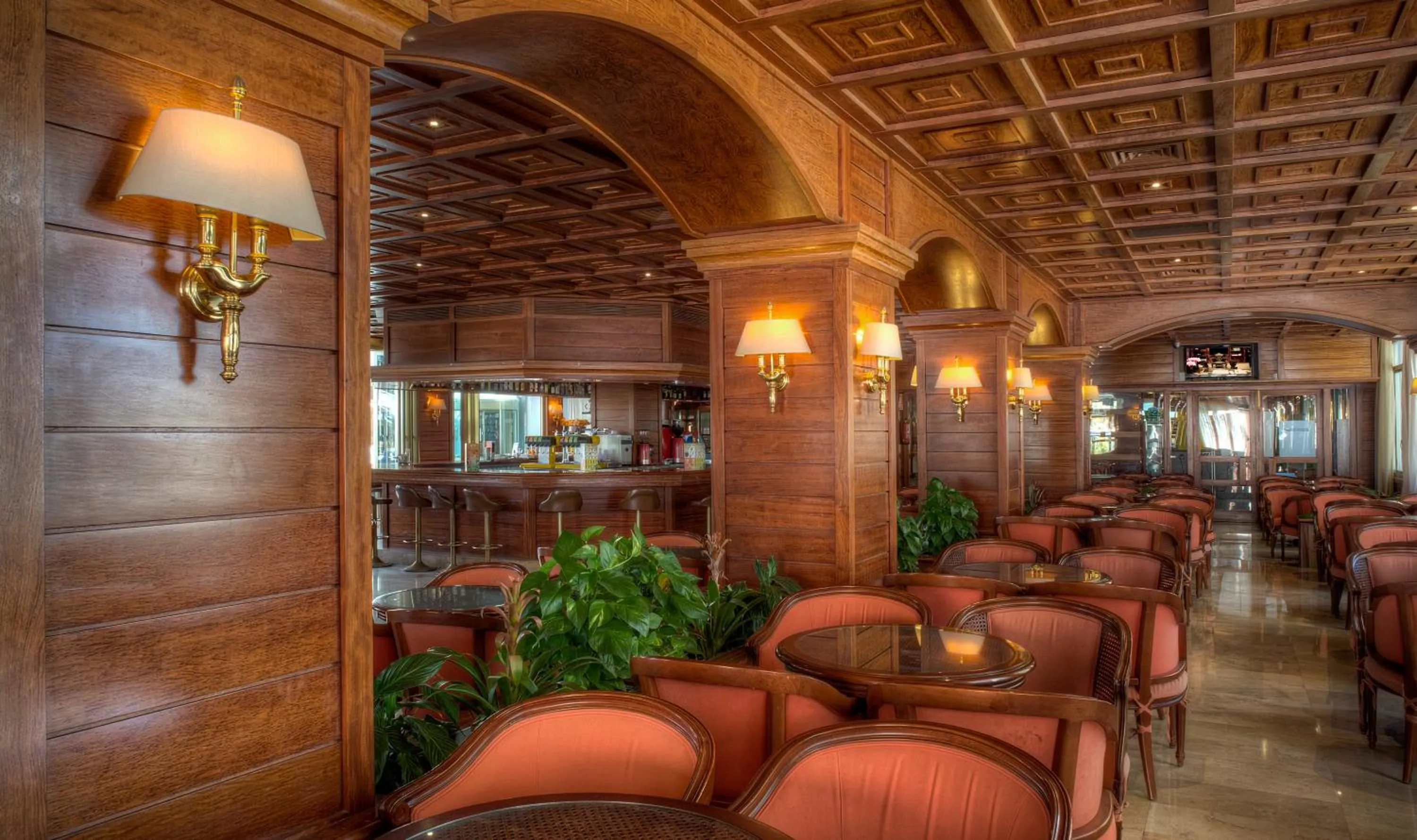 Lounge or bar in Hotel Indalo Park