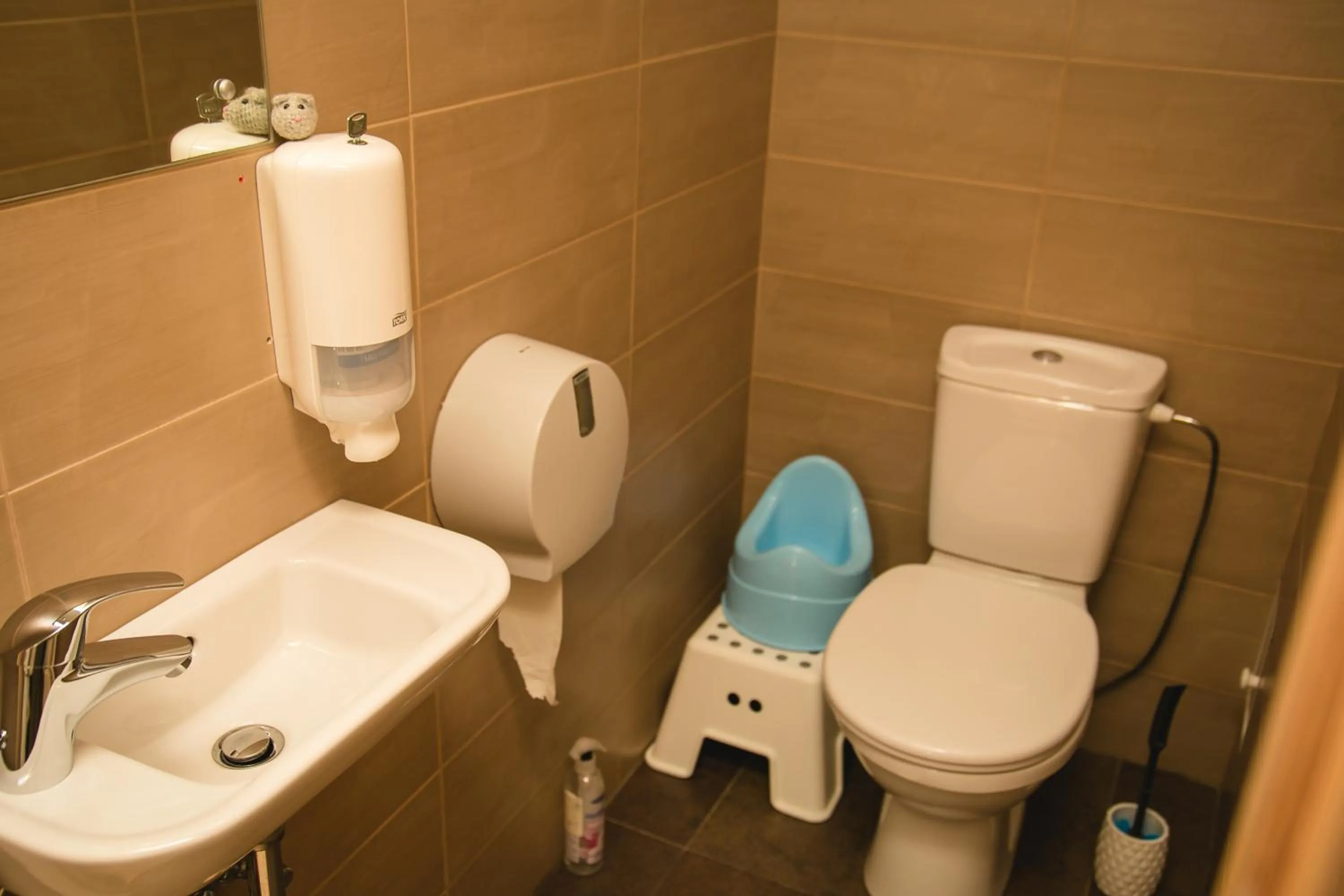 Toilet in Weavers' Guest House Kalndaki