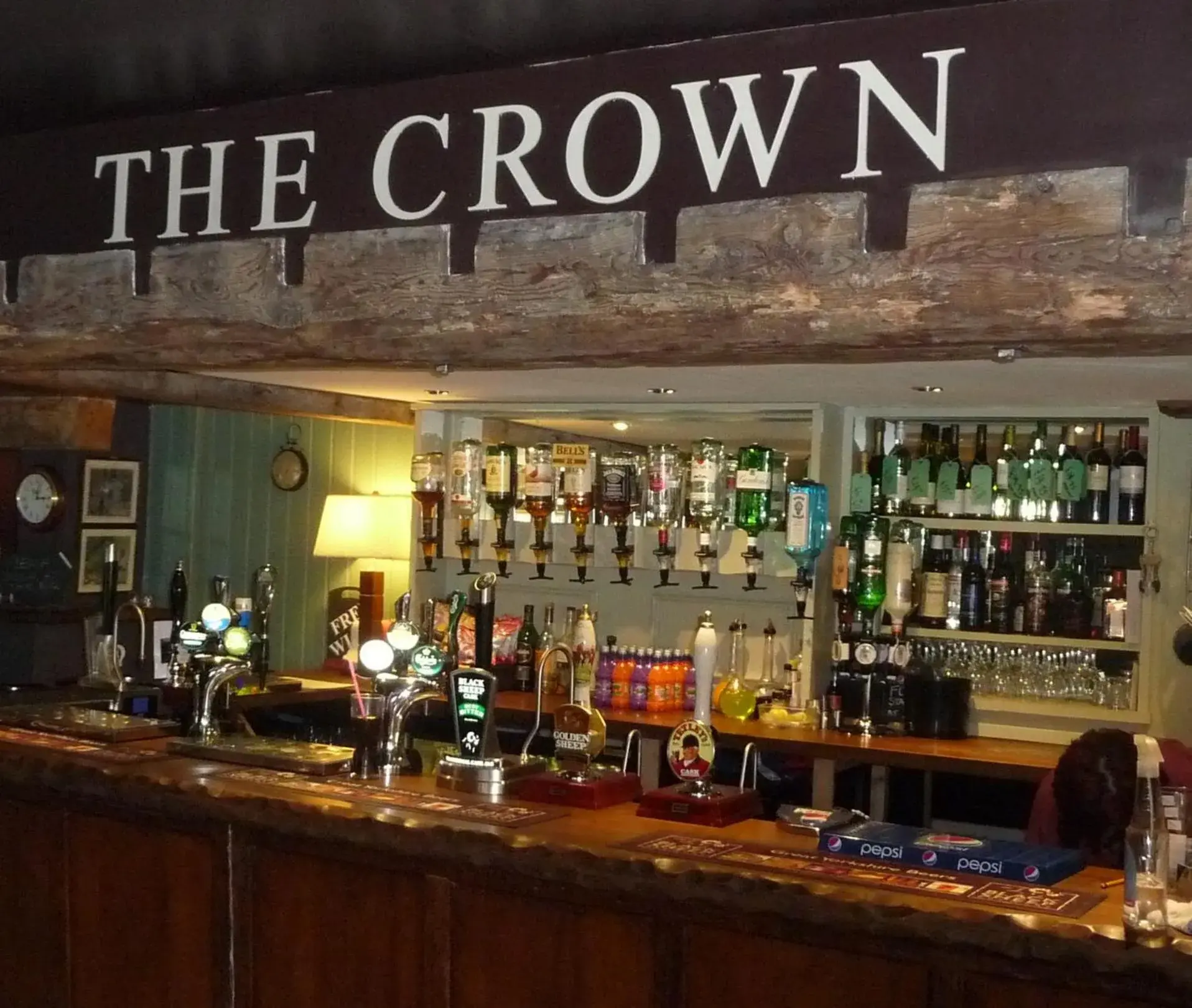 Lounge or bar in The Crown, Hutton le Hole Lounge or bar in The Crown, Hutton le Hole