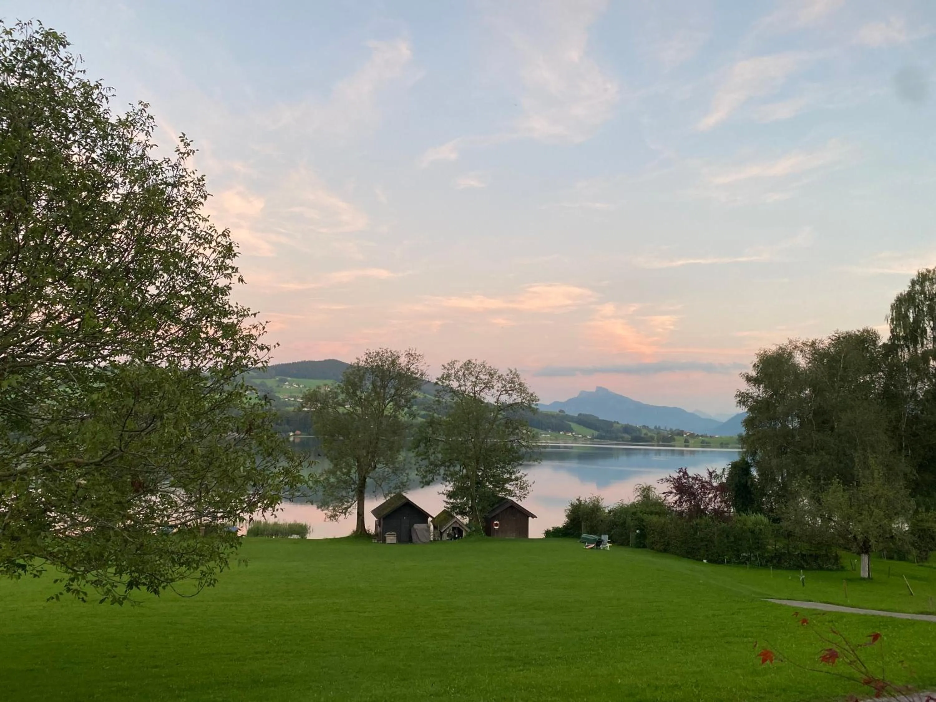 View (from property/room) in Hotel Garni Dorferwirt am Irrsee