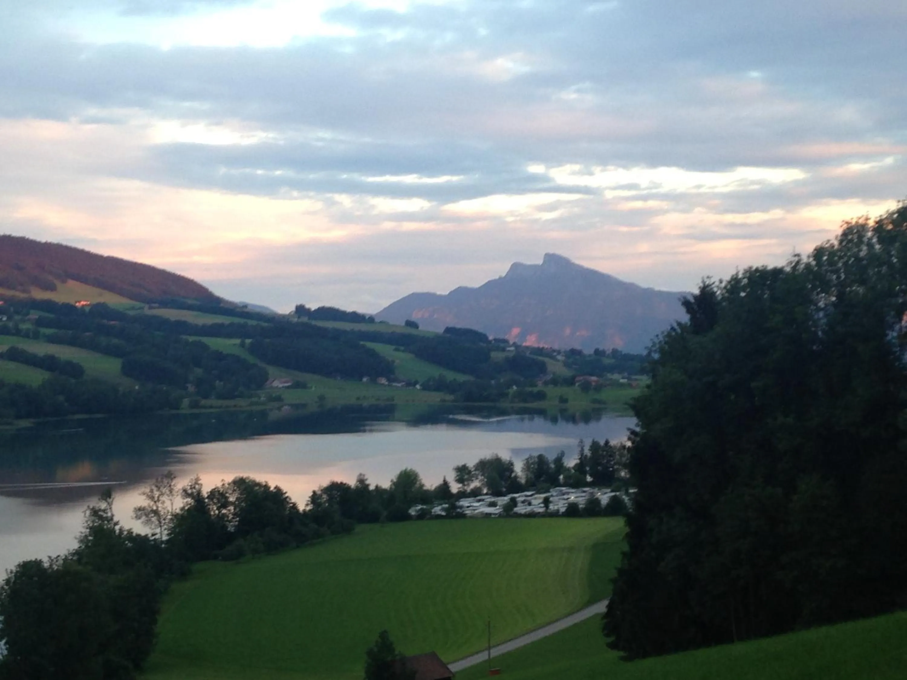 Natural landscape in Hotel Garni Dorferwirt am Irrsee