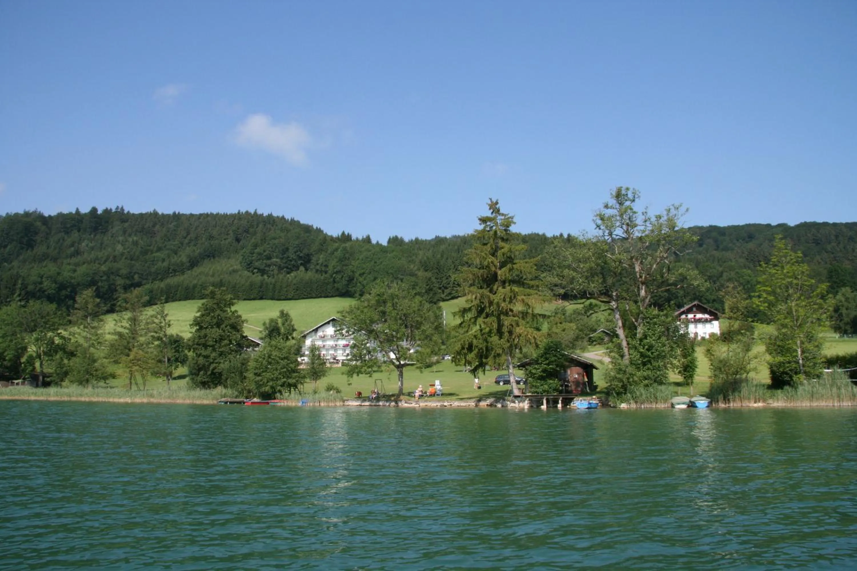 View (from property/room) in Hotel Garni Dorferwirt am Irrsee