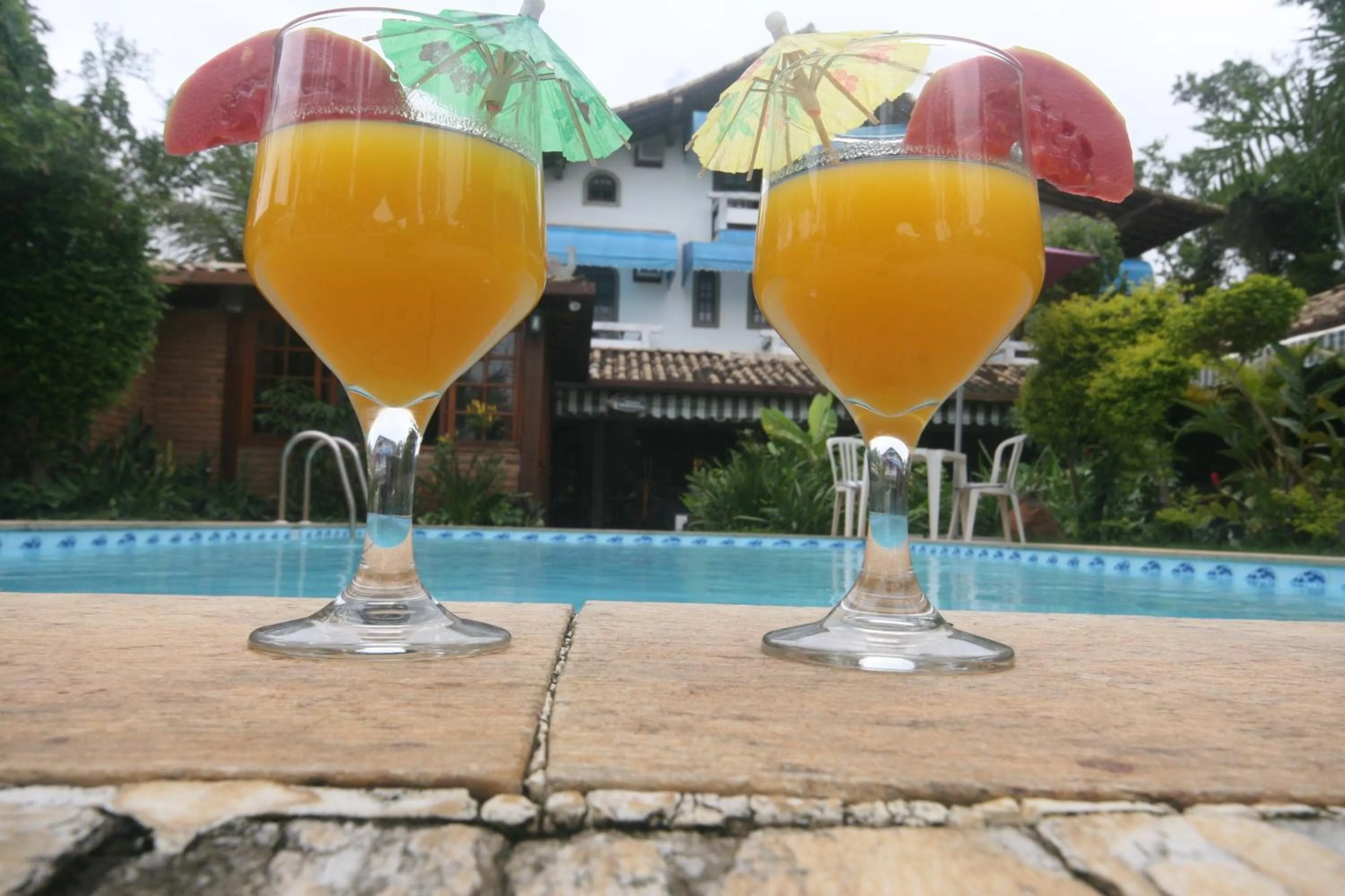Swimming pool in Pousada do Marujo