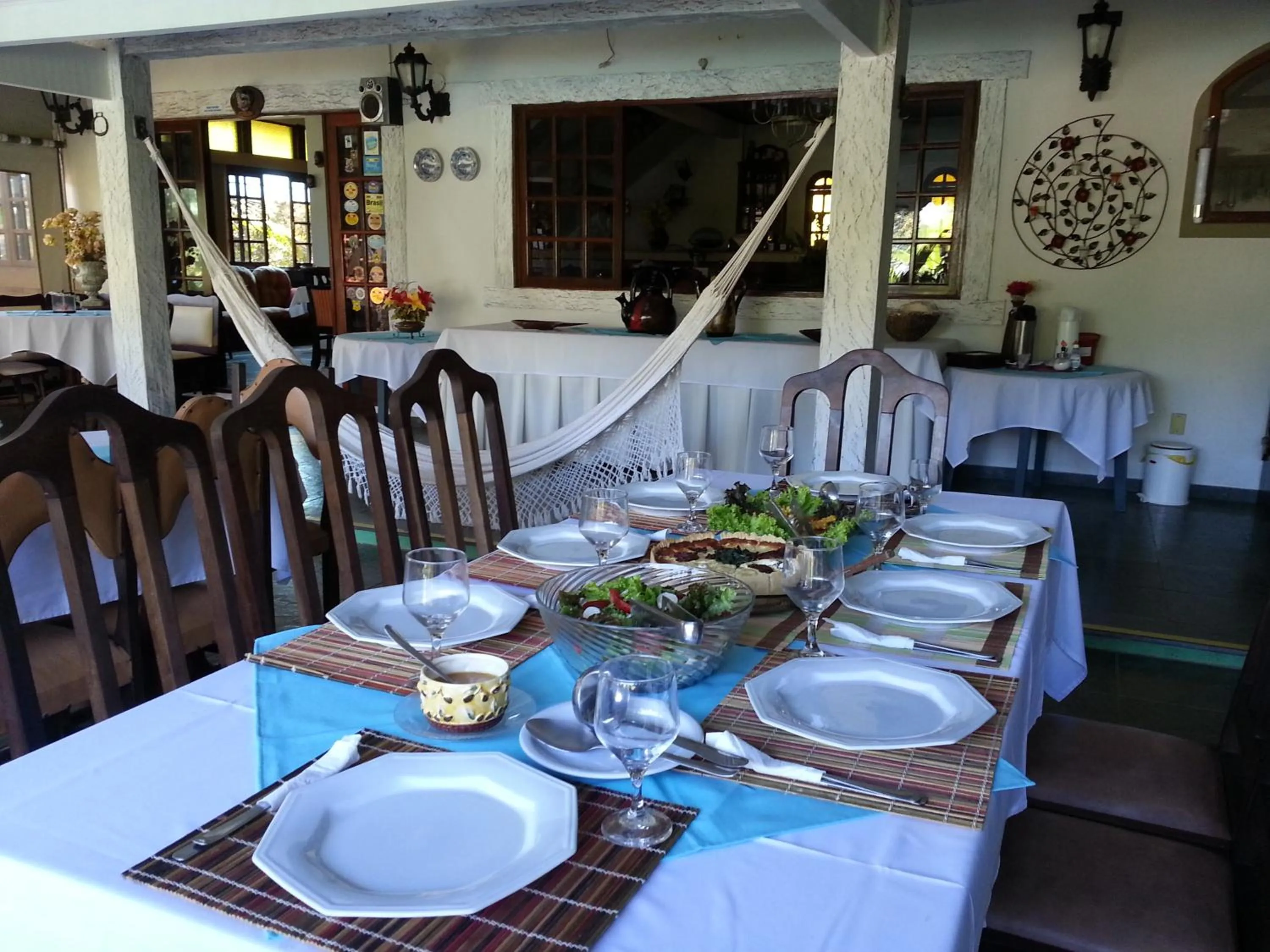 Food and drinks in Pousada do Marujo