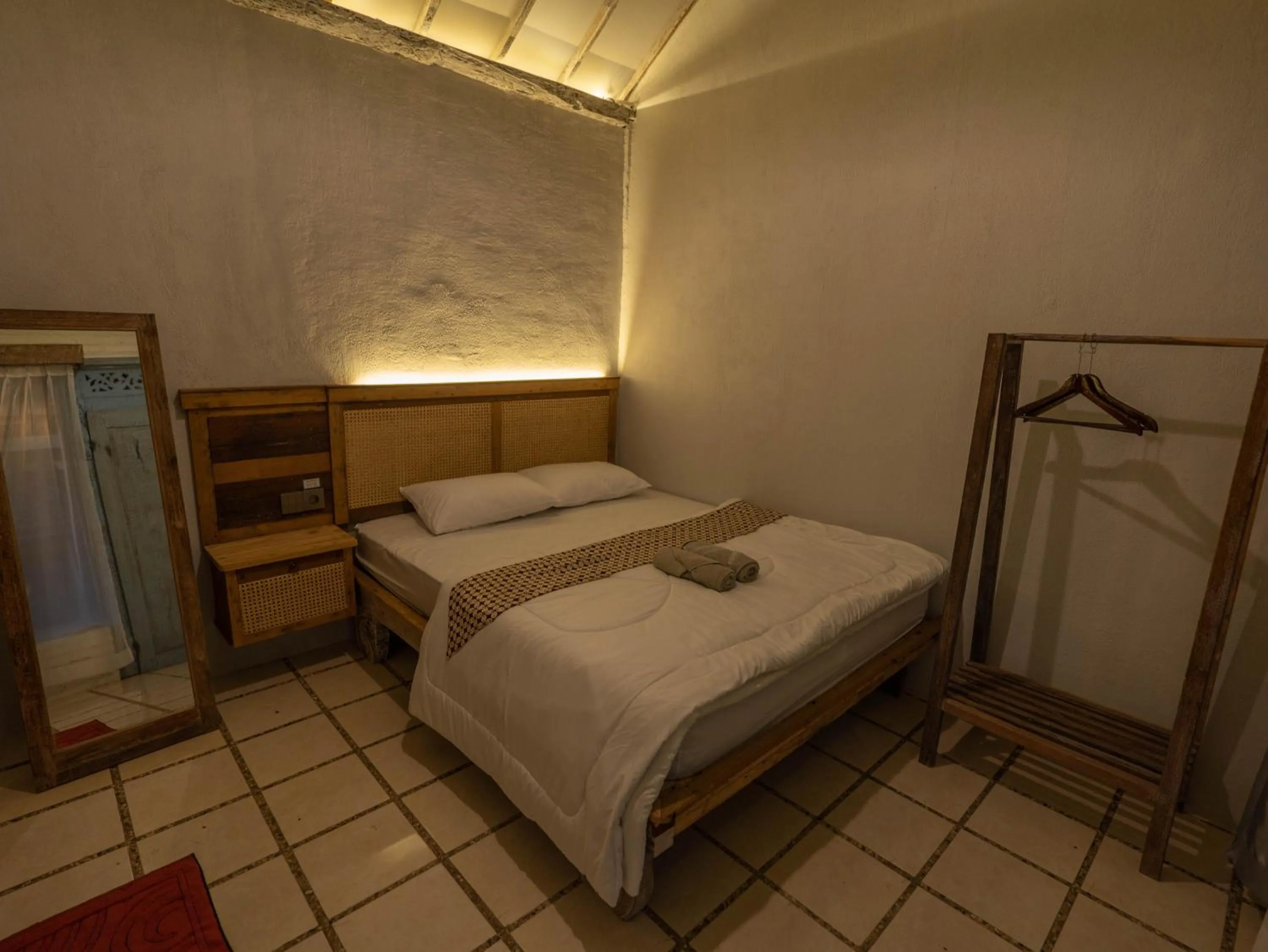 Bed in Happy House Bromo backpacker