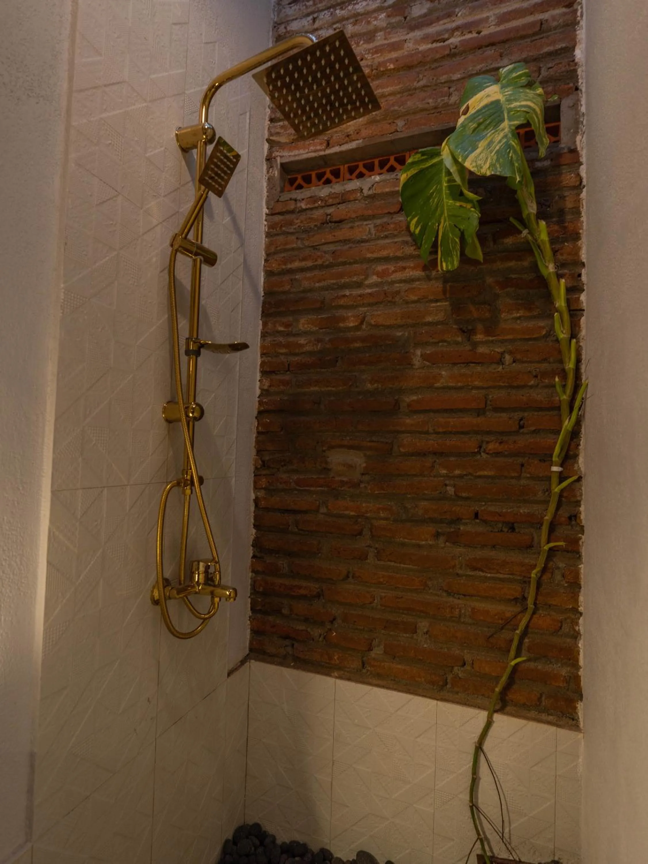 Shower in Happy House Bromo backpacker