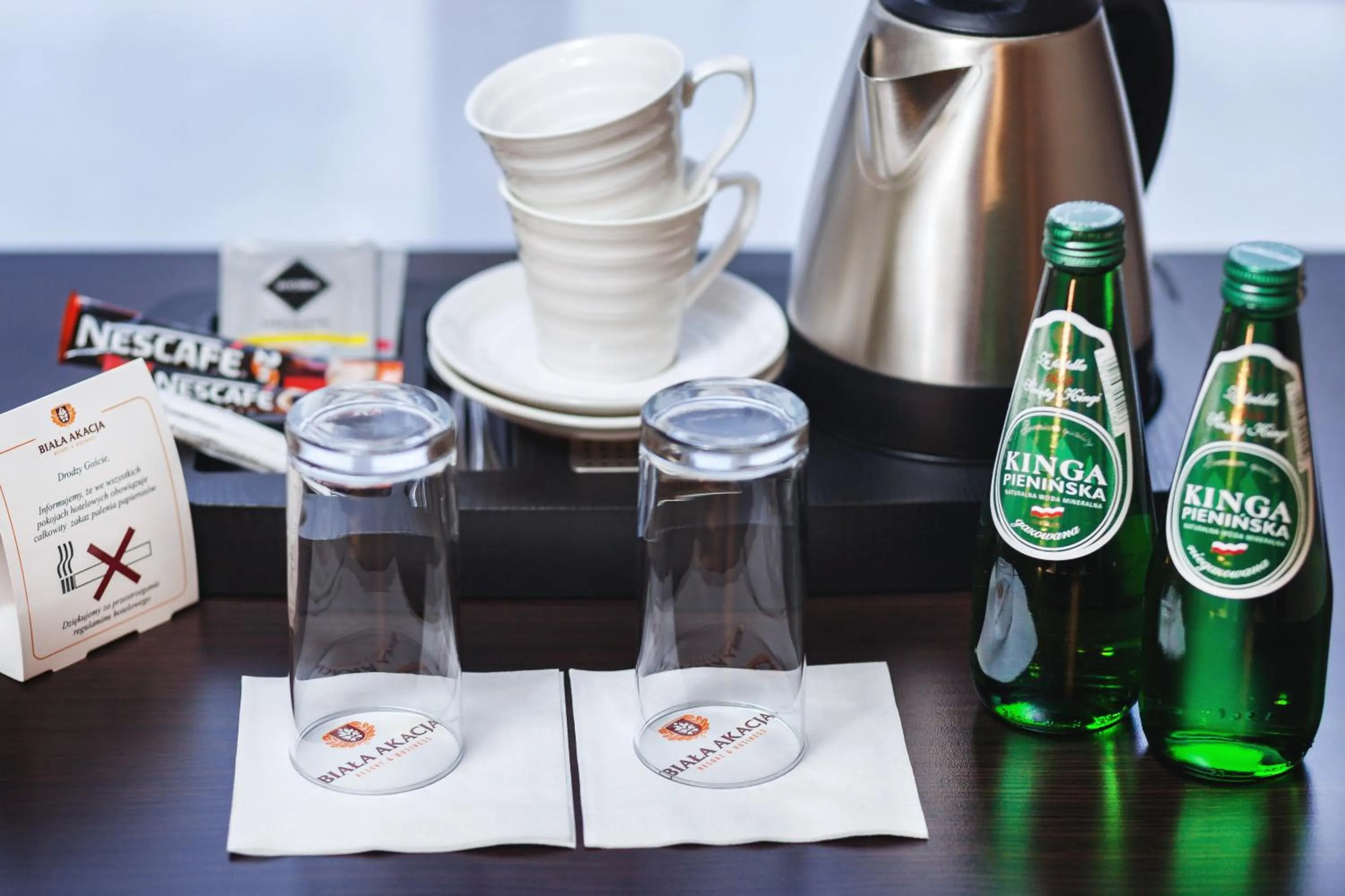 Non alcoholic drinks in Biała Akacja Resort & Business
