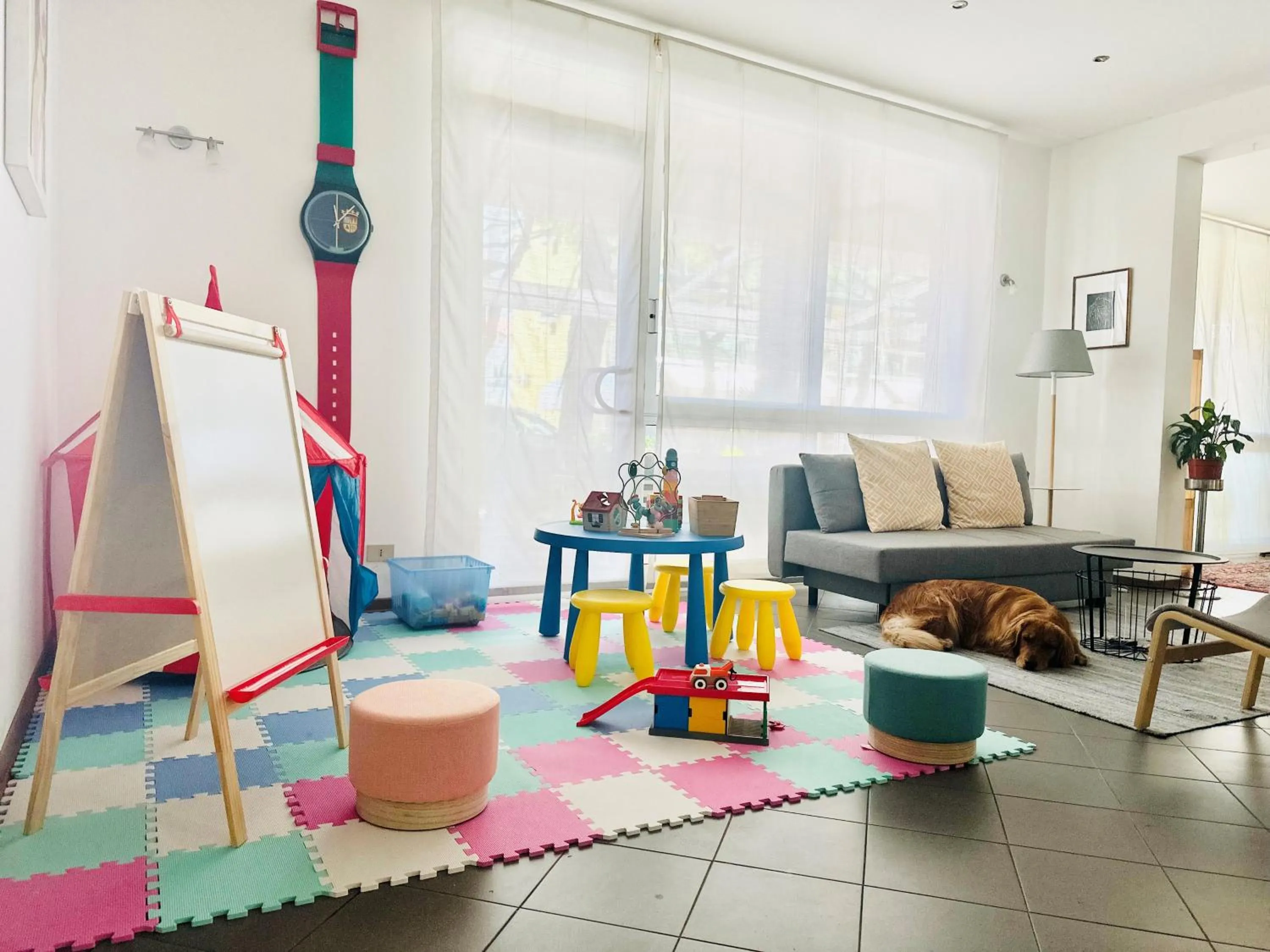 Children play ground in Hotel Rosmary