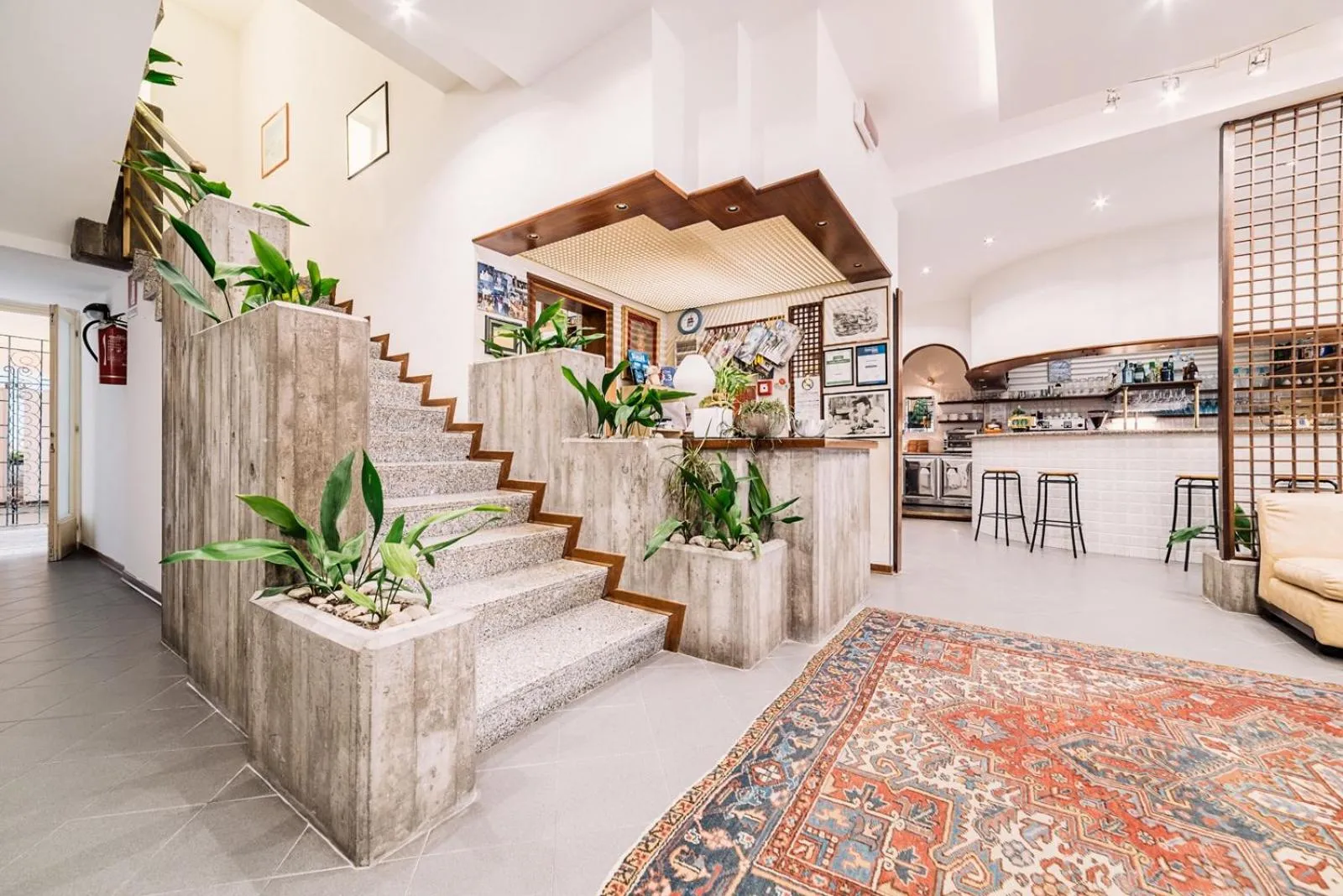 Lobby or reception in Hotel Rosmary