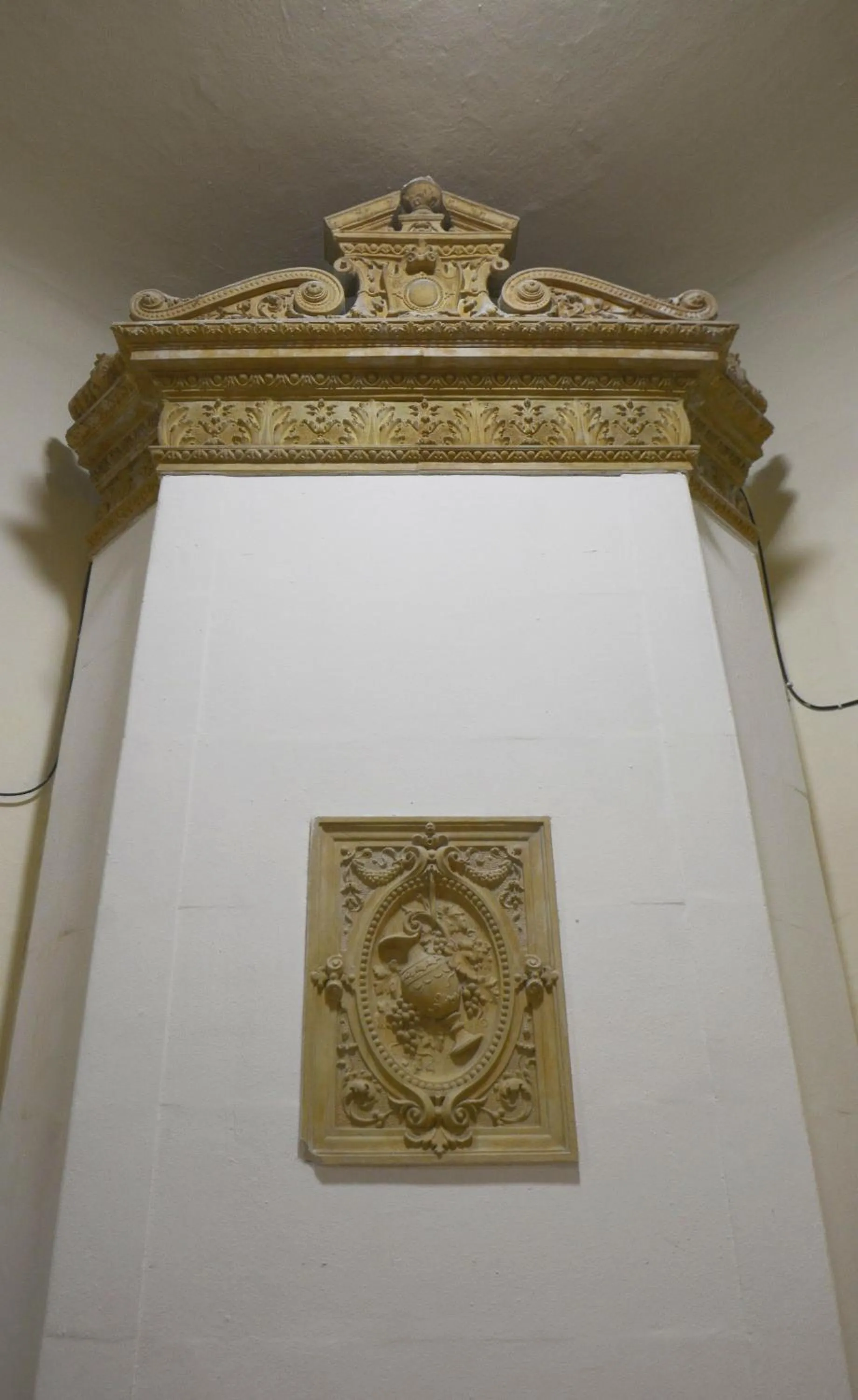 Decorative detail in The Monks Bunk Hostel & Bar