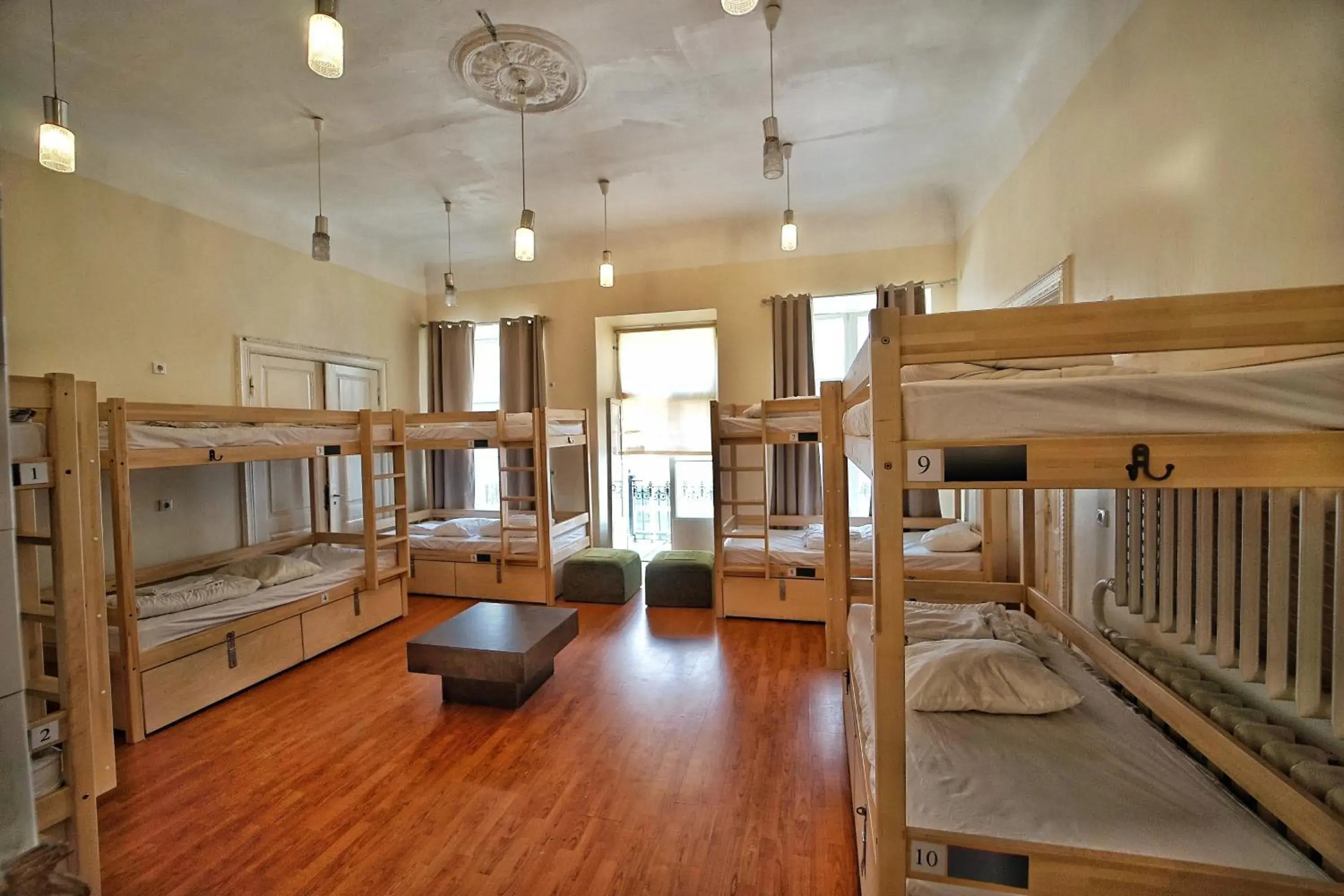 Bunk Bed in Female Dormitory Room in The Monks Bunk Hostel & Bar Bunk Bed in Female Dormitory Room in The Monks Bunk Hostel & Bar