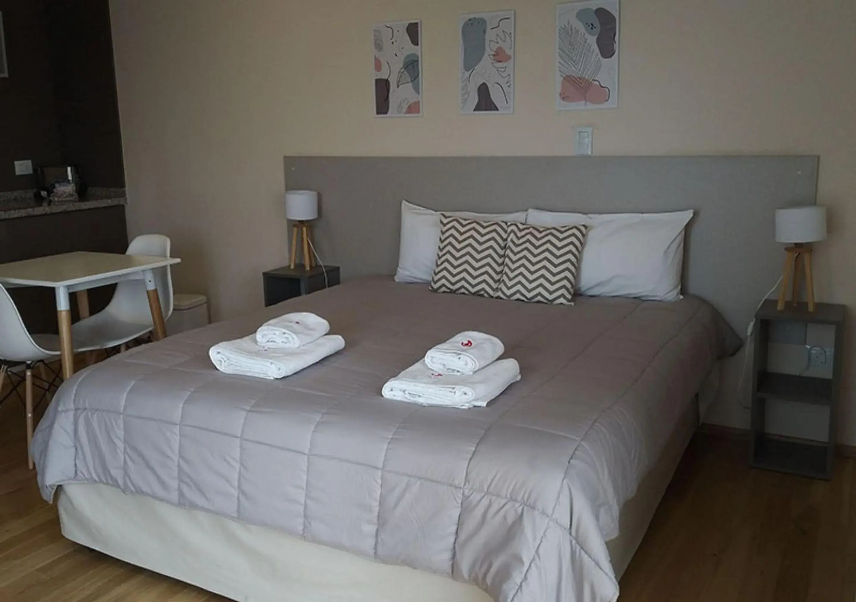 Bed in Apart Hotel Quijote by DOT Suites Bed in Apart Hotel Quijote by DOT Suites