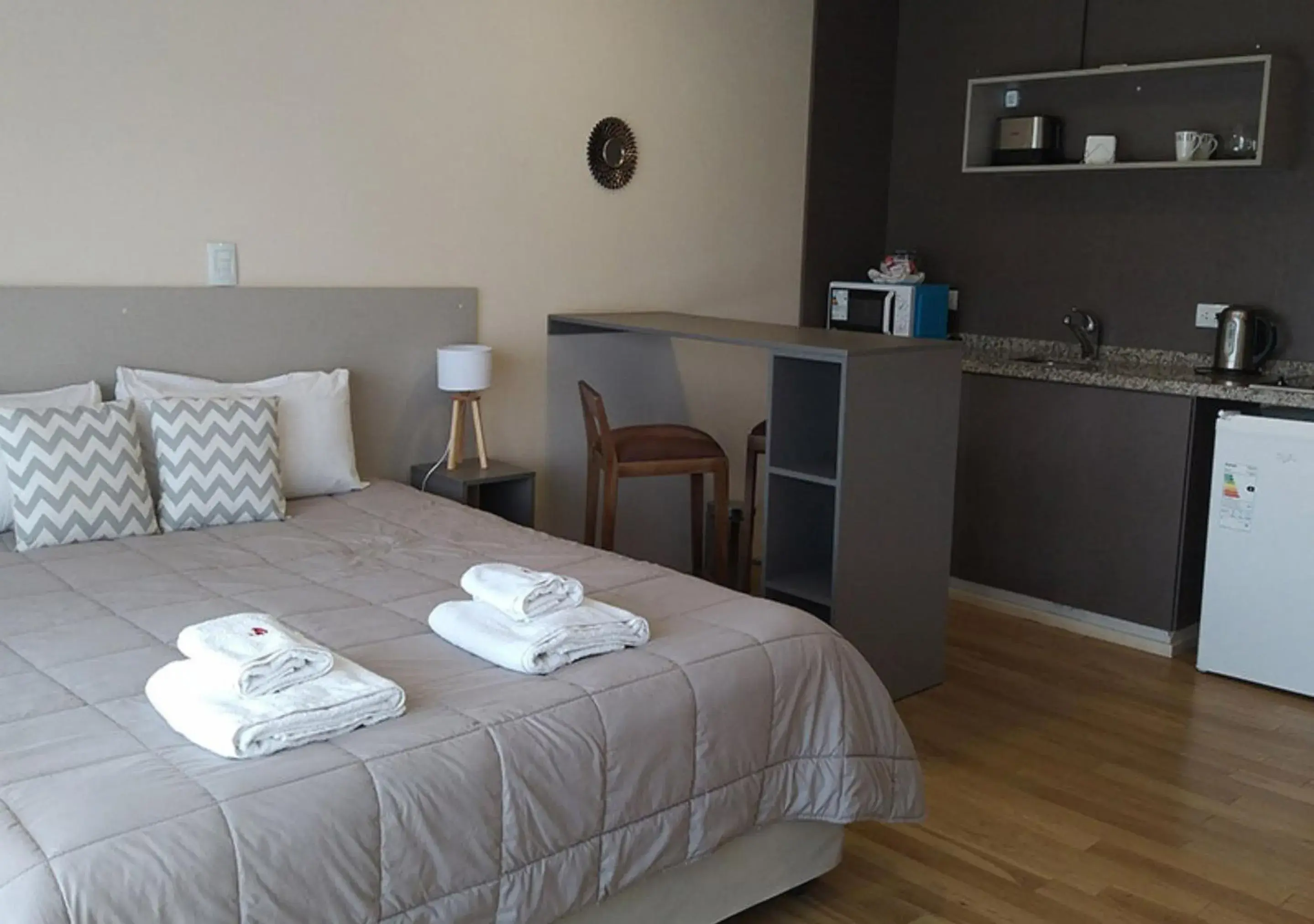 Bed in Apart Hotel Quijote by DOT Suites Bed in Apart Hotel Quijote by DOT Suites