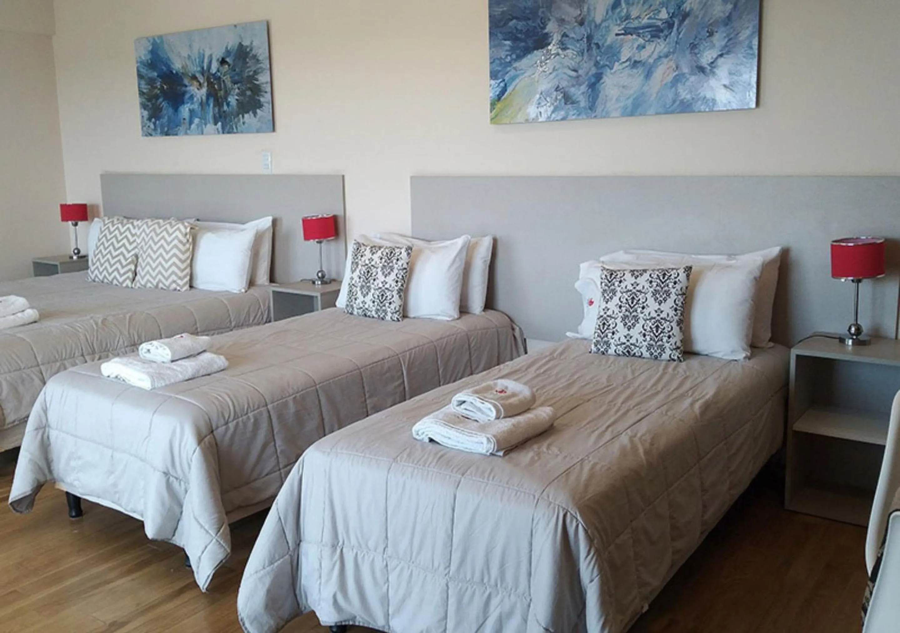 Bed in Apart Hotel Quijote by DOT Suites