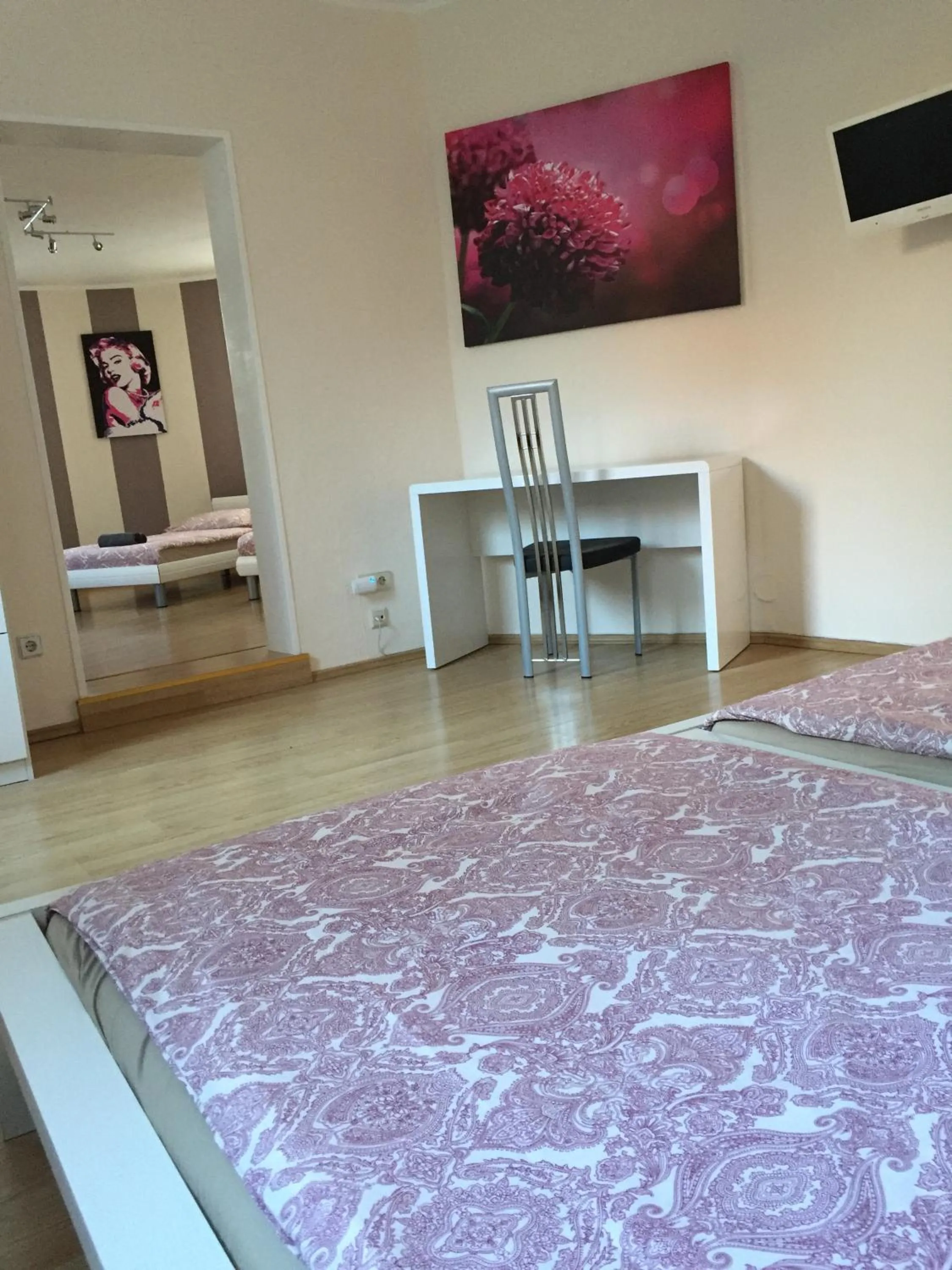 Bed in Ela Apartments Berlin