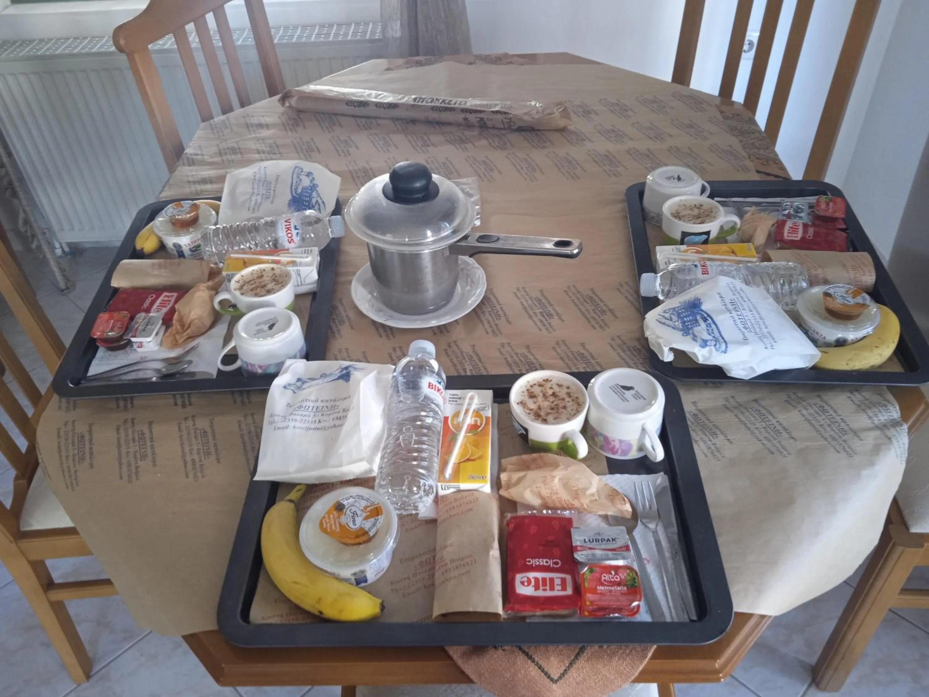 Breakfast in Hotel Fotini