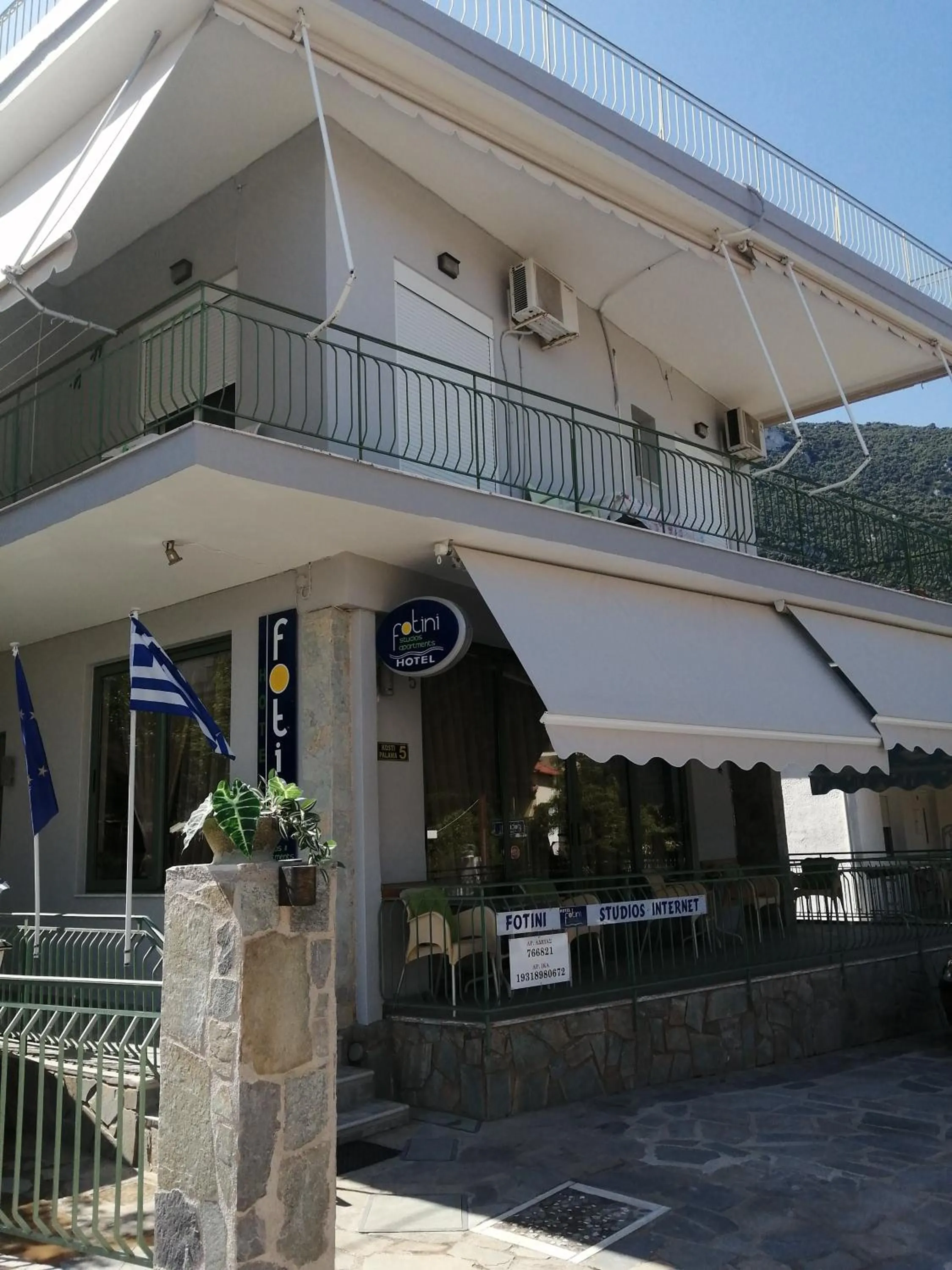 Property building in Hotel Fotini