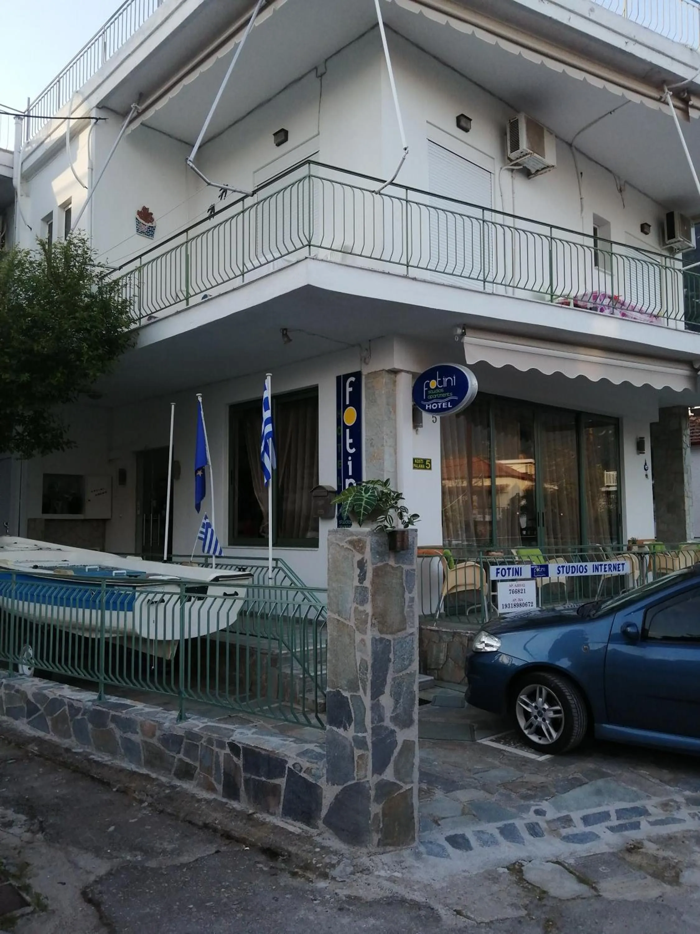 Property building in Hotel Fotini