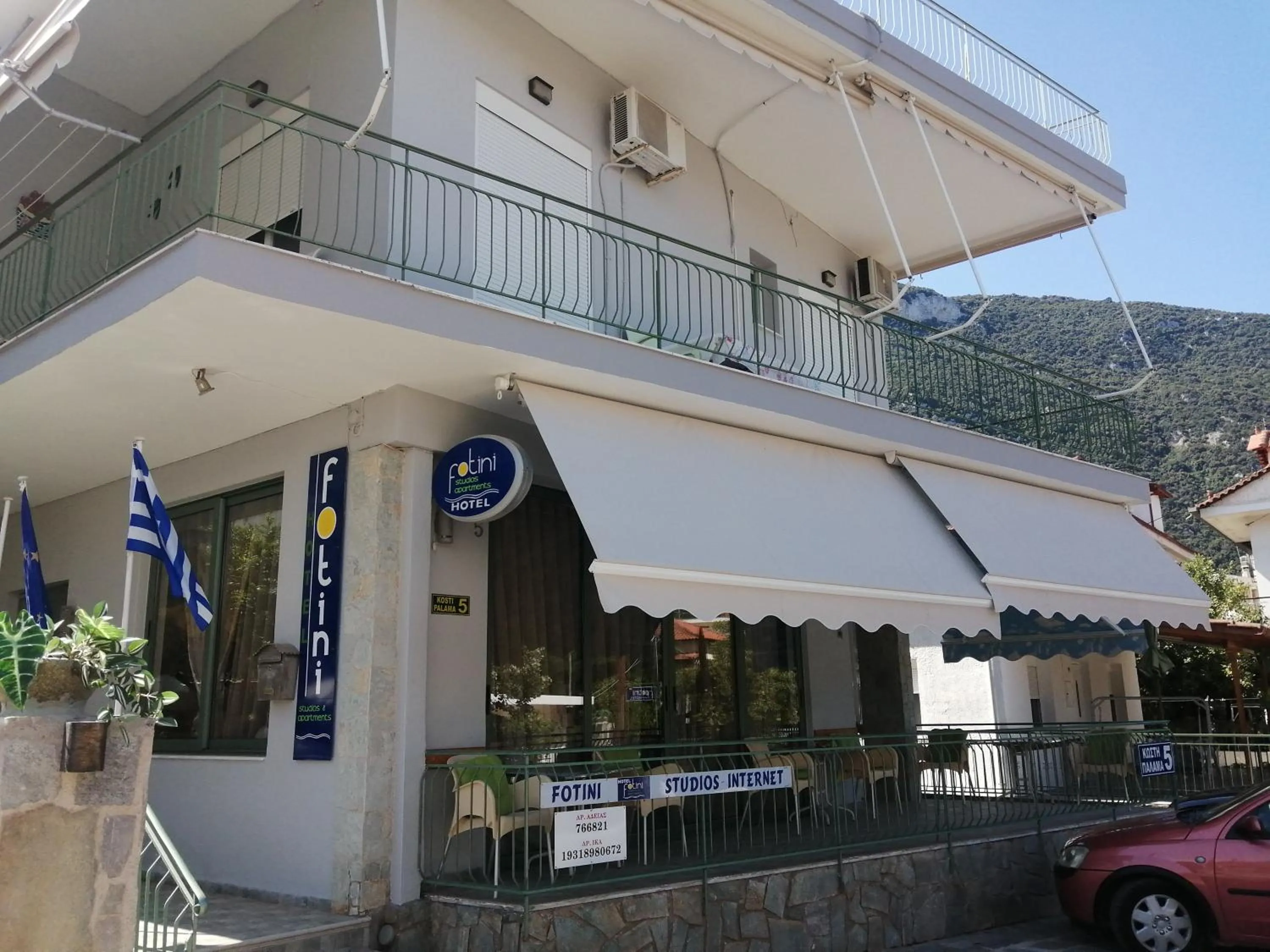 Property building in Hotel Fotini