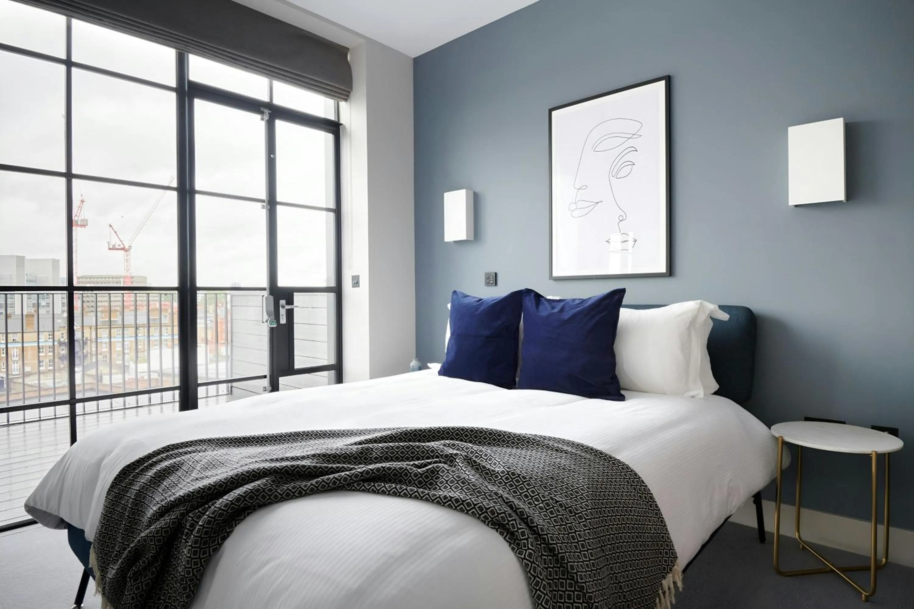 Bedroom, Bed in Sonder by Marriott Bonvoy Back Hill Apartments Clerkenwell