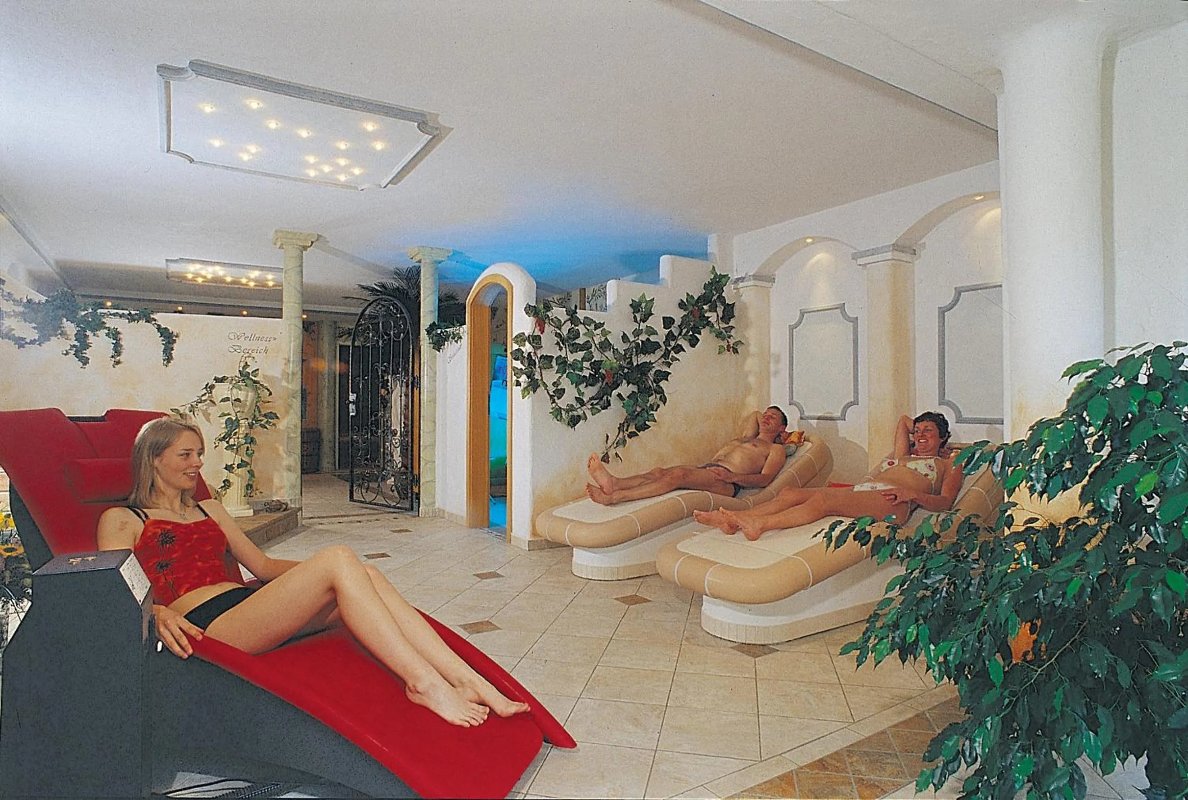 Sauna in Hotel Ursula Garni