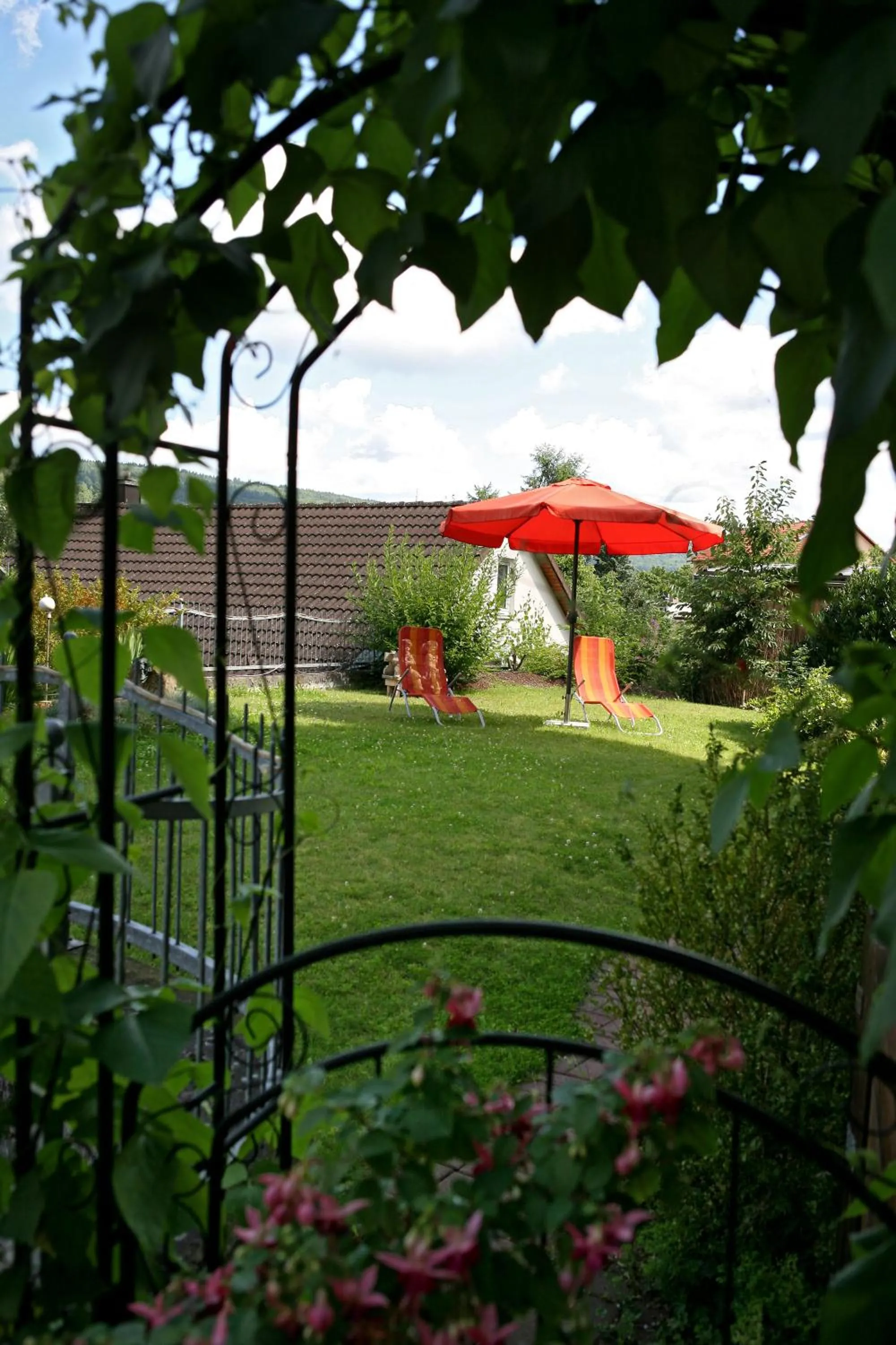 Garden in Hotel Ursula Garni