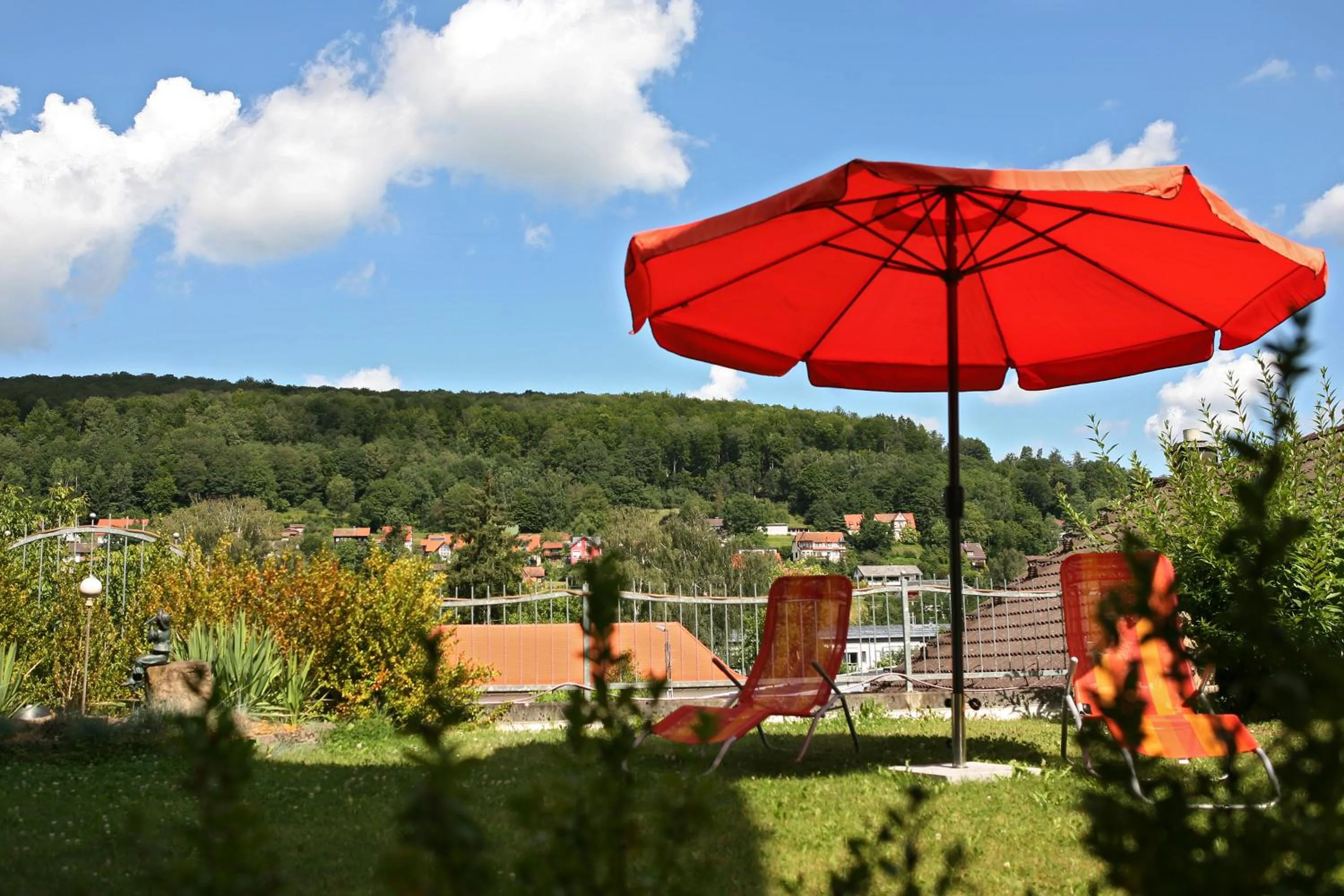 Garden in Hotel Ursula Garni