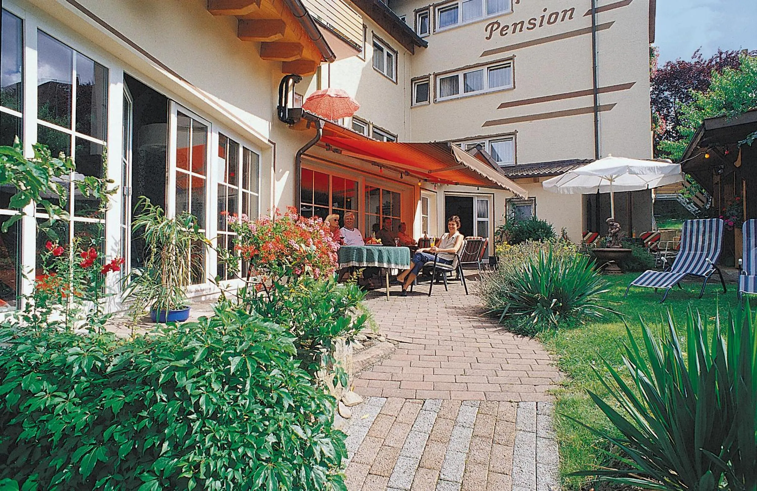 Garden in Hotel Ursula Garni