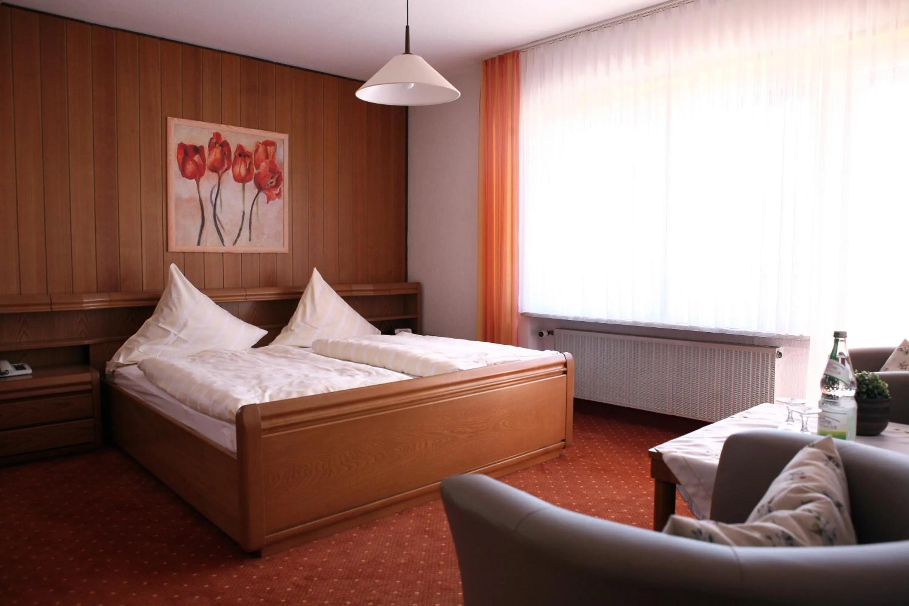 Bedroom, Bed in Hotel Ursula Garni