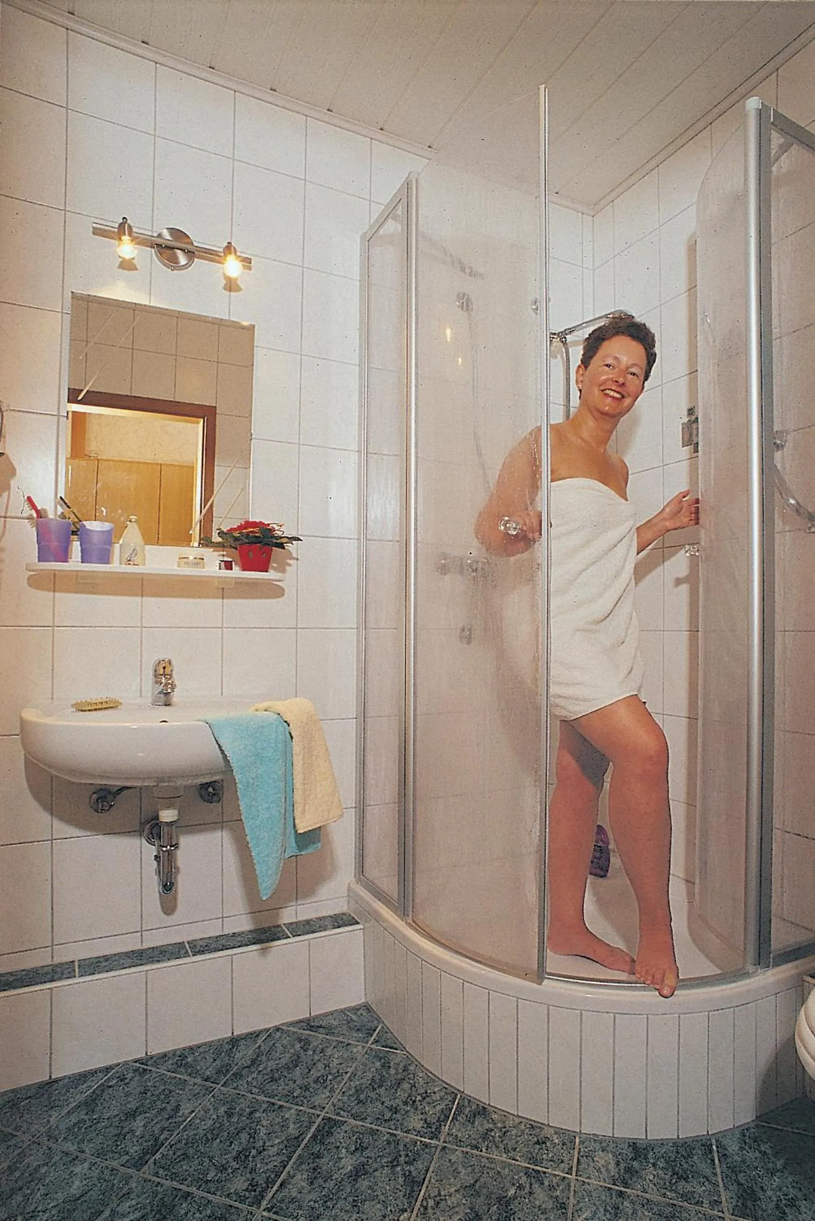Bathroom in Hotel Ursula Garni