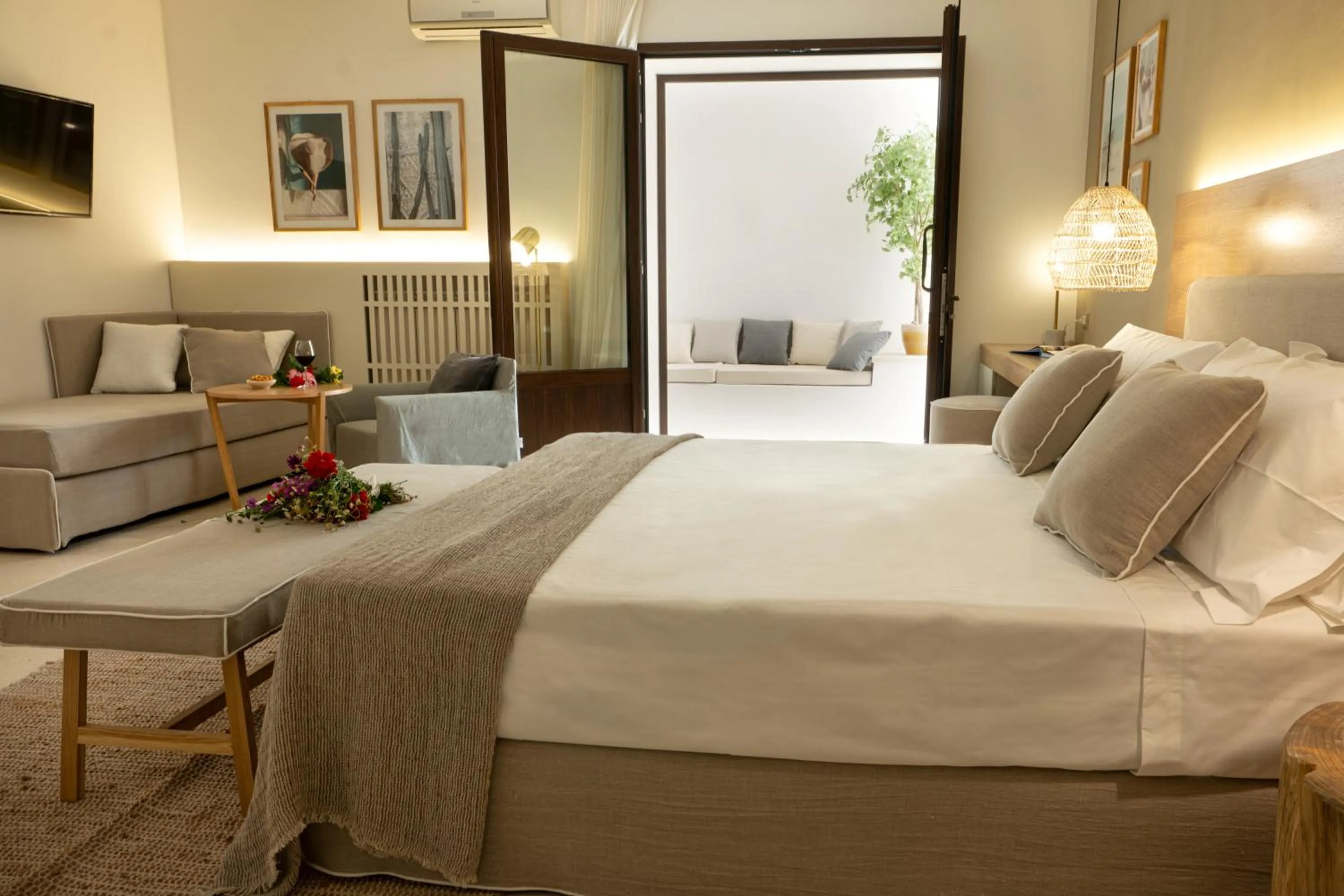 View (from property/room), Bed in Willaria Country House