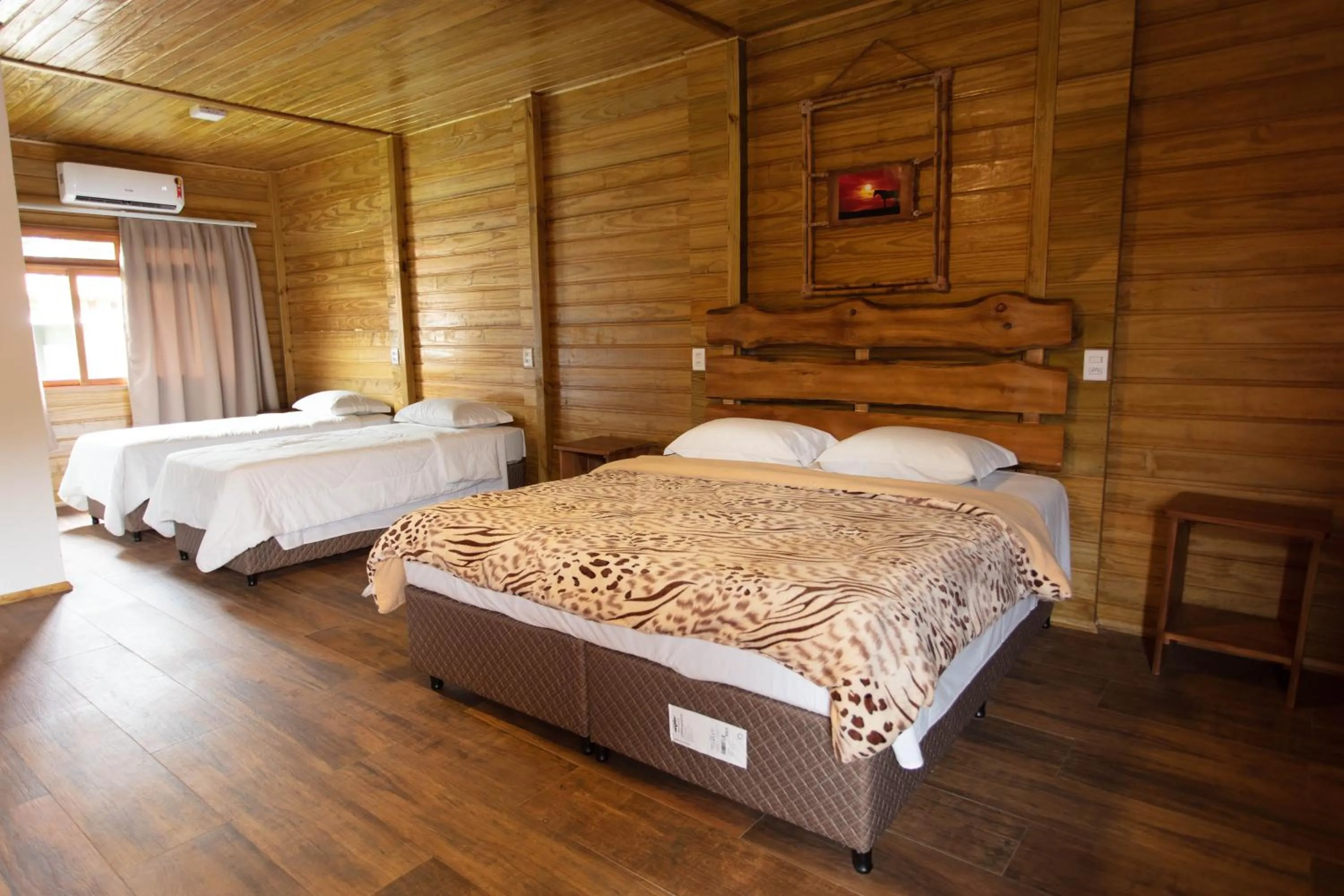 Bed in Hotel Fazenda Casarão do Vale