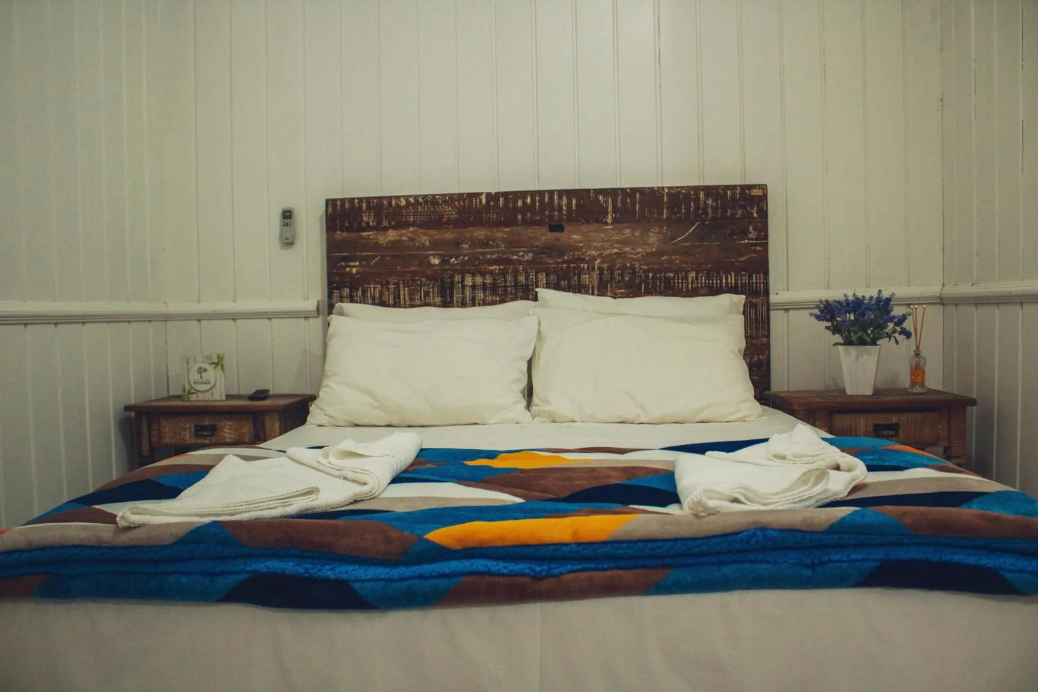 Bed in Hotel Fazenda Casarão do Vale