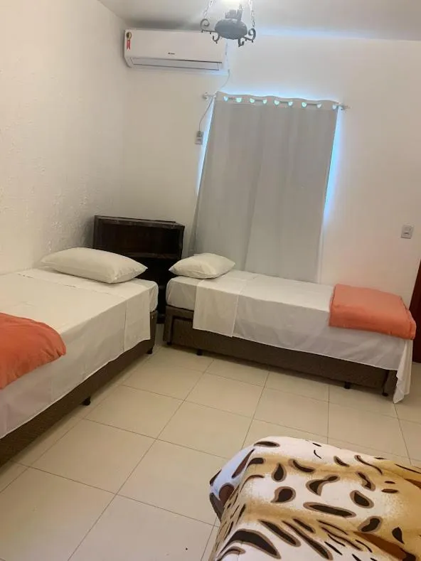 Bed in Hotel Fazenda Casarão do Vale