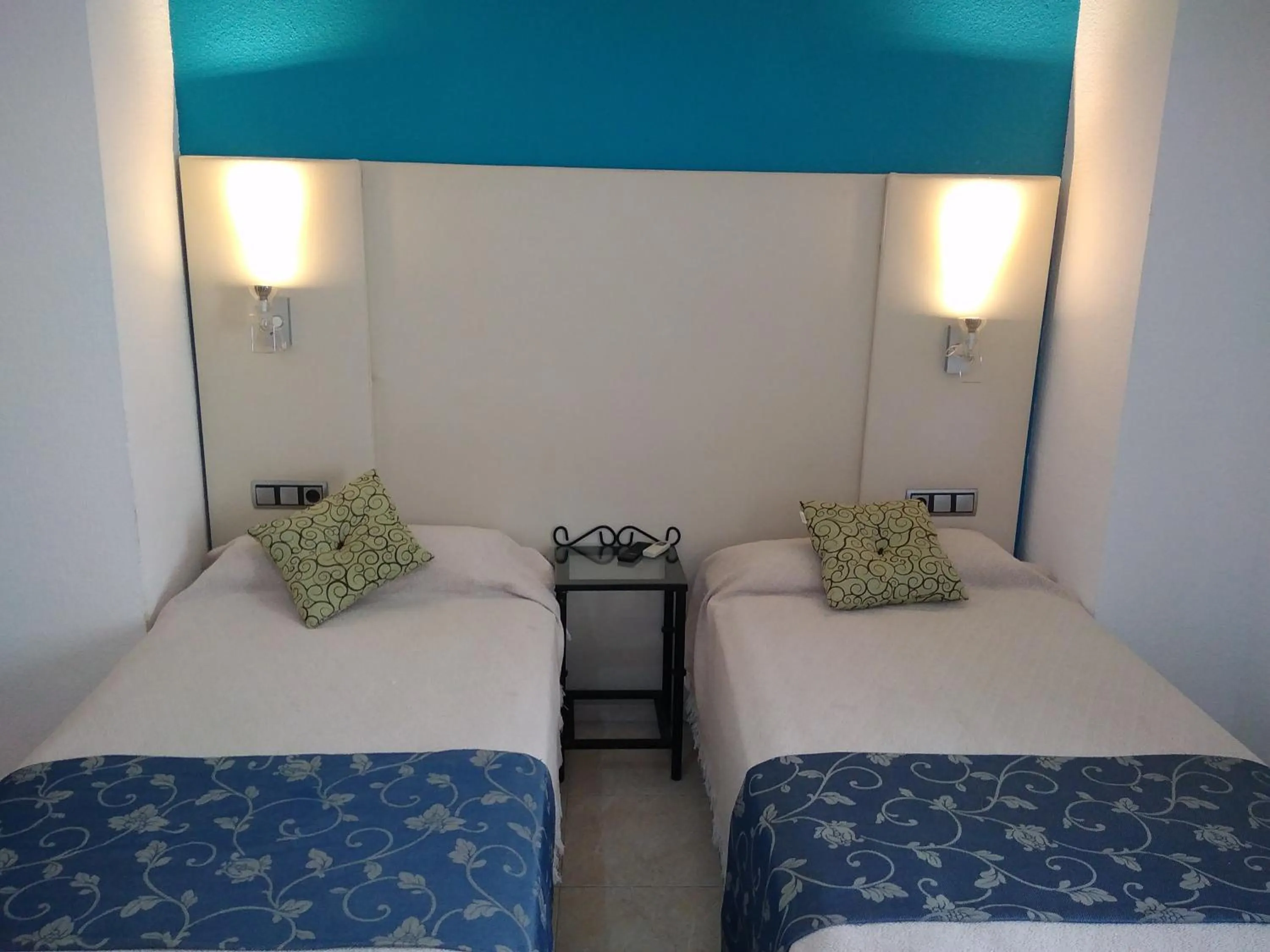 Bed in Hotel Nuevo Ara