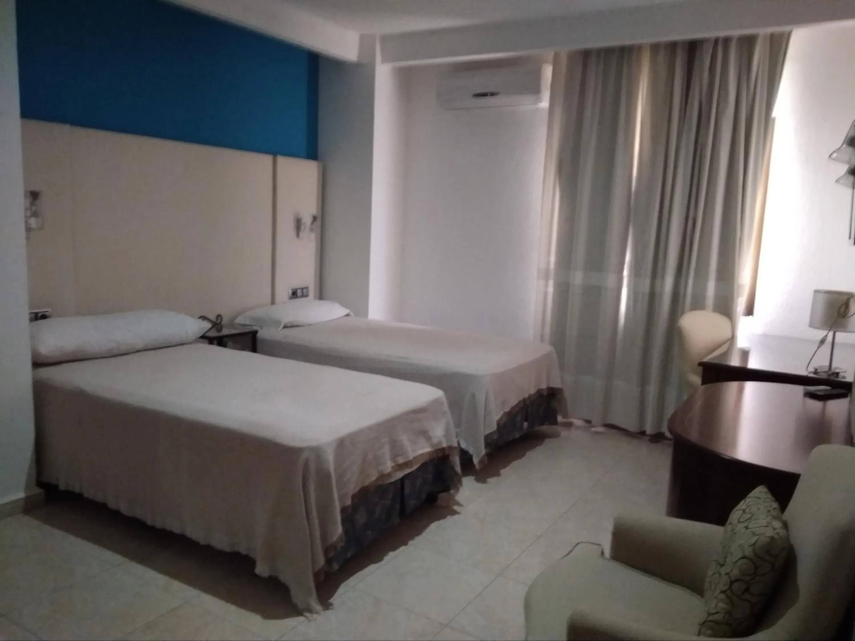 Bed in Hotel Nuevo Ara