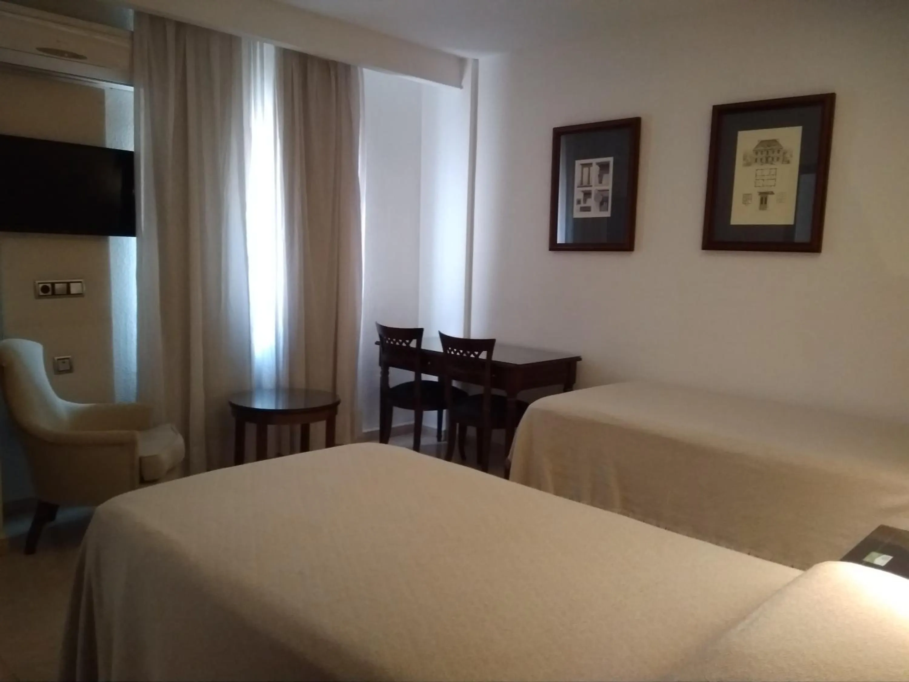 Bed in Hotel Nuevo Ara