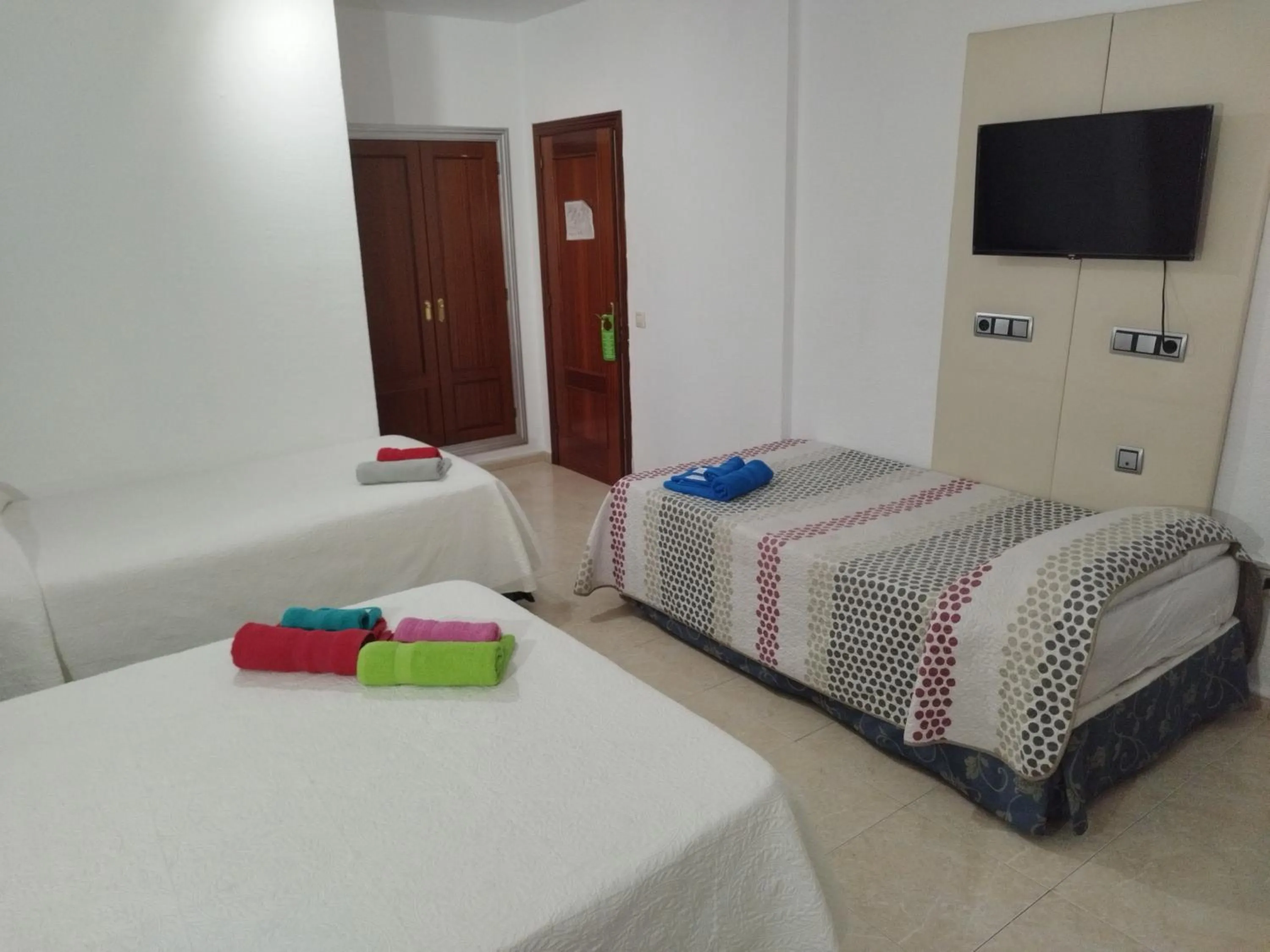 Bed in Hotel Nuevo Ara