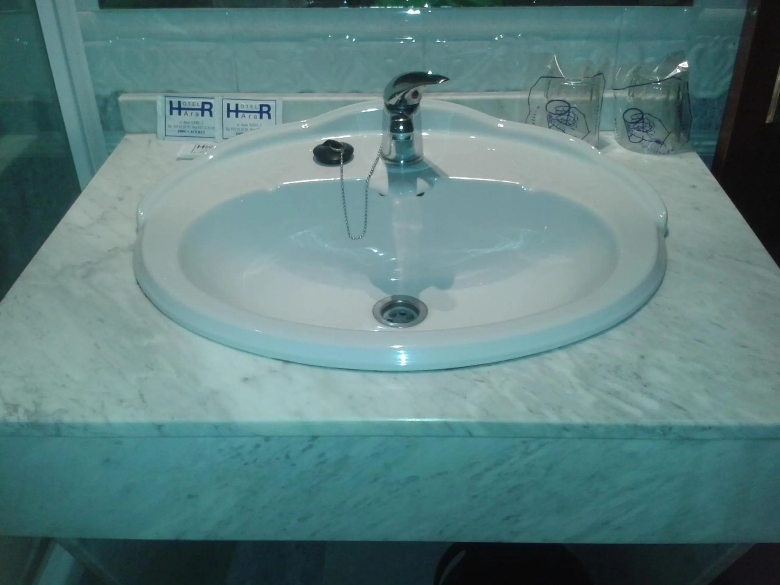 Bathroom in Hotel Nuevo Ara