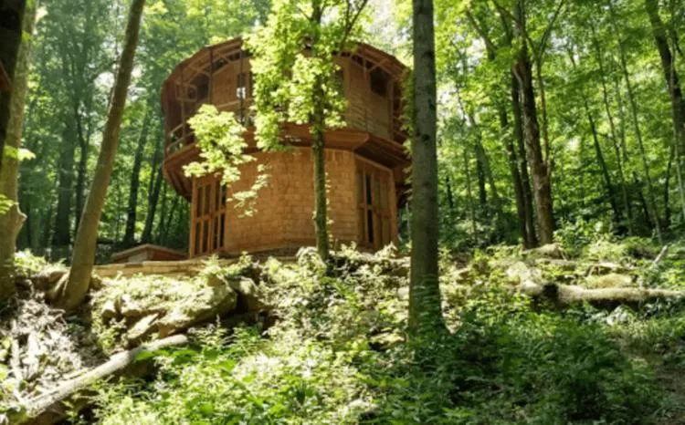 Property building in Lost River Hostel