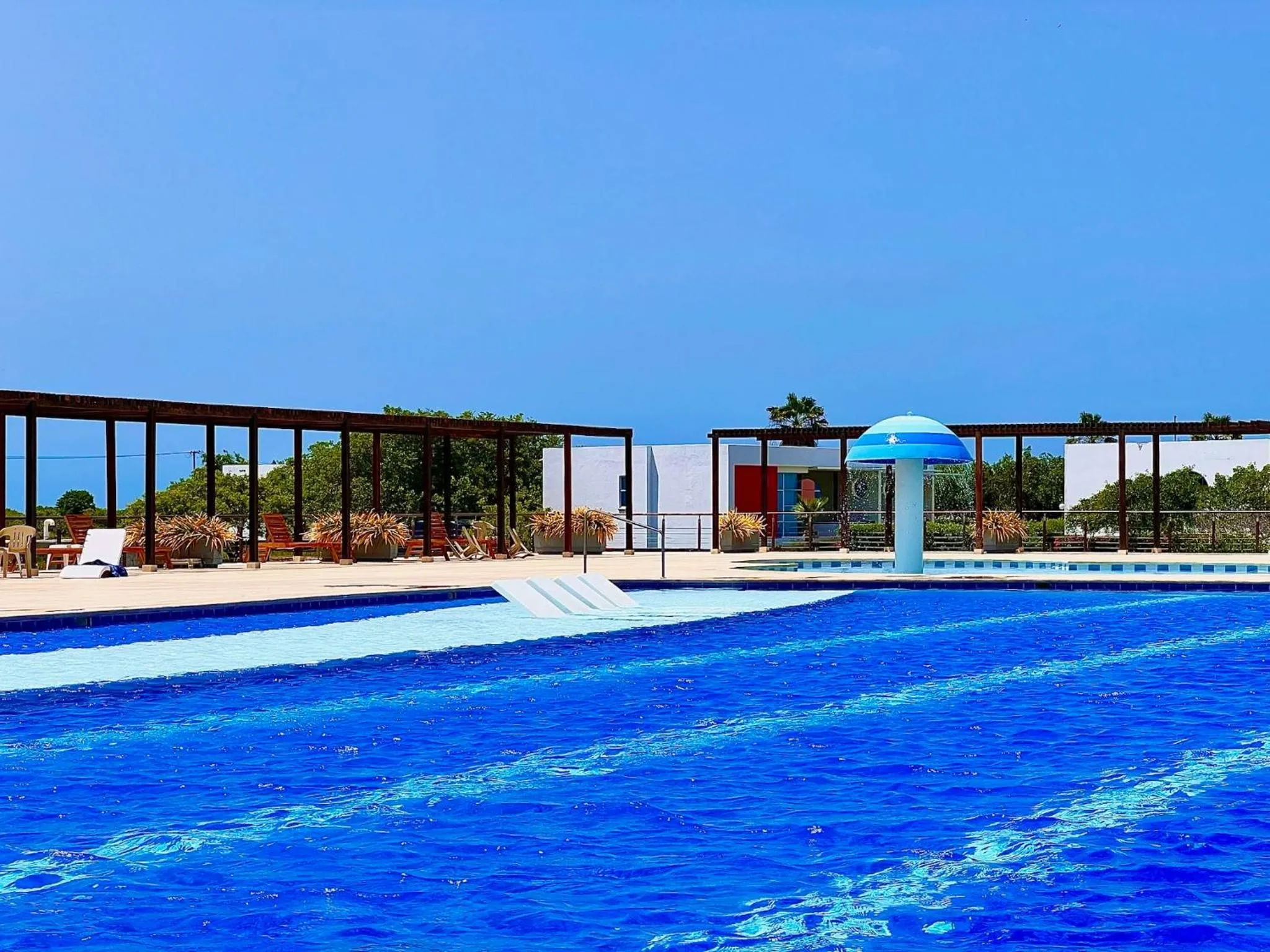 Swimming pool in Marina Puerto Velero