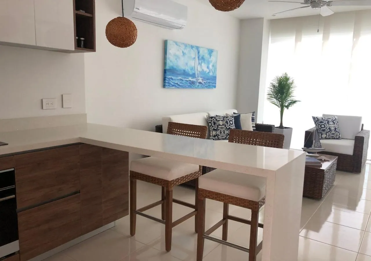 Living room in Marina Puerto Velero