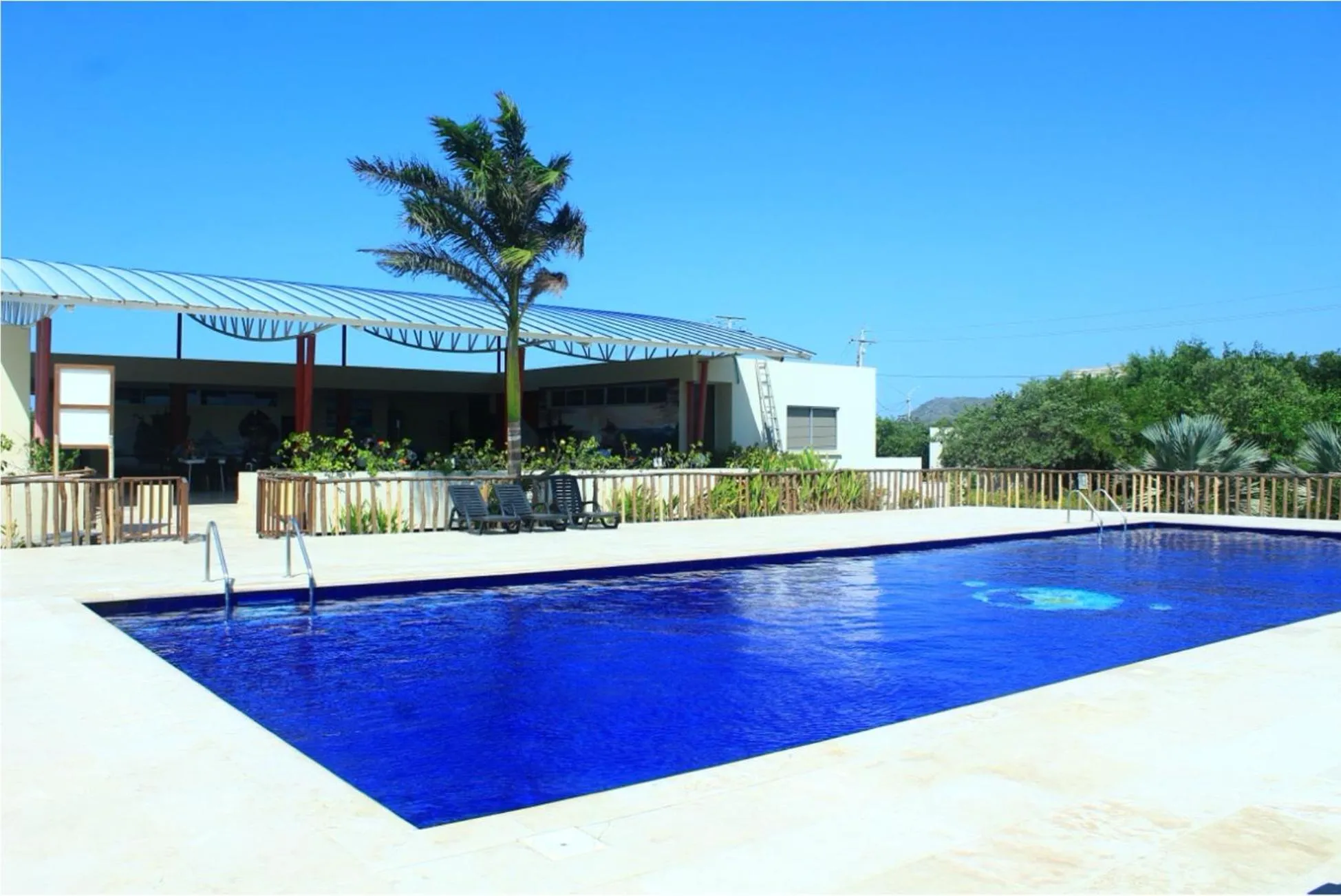 Swimming pool in Marina Puerto Velero